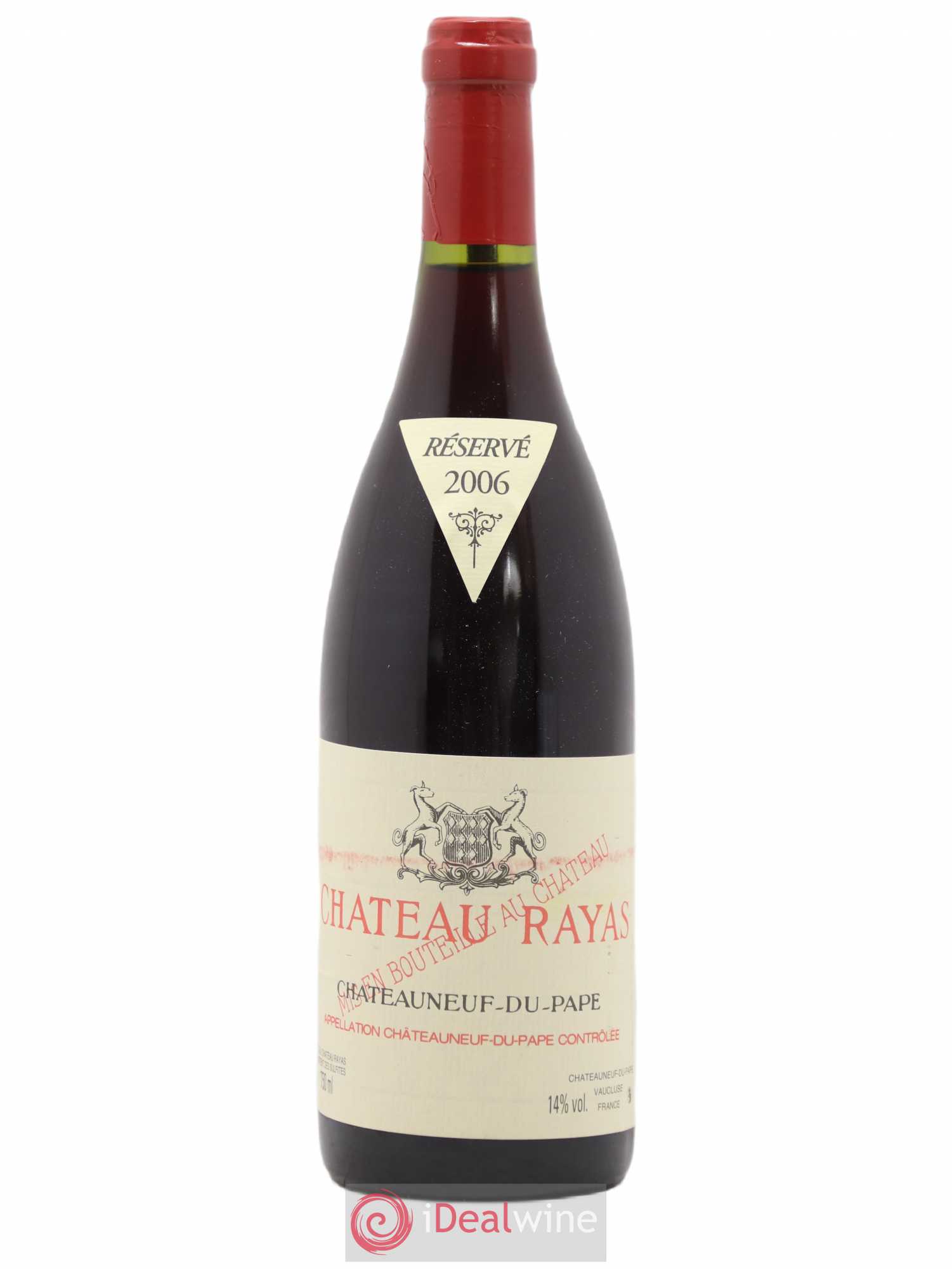 Châteauneuf-du-Pape Château Rayas Emmanuel Reynaud 2006 - Lot de 1 bouteille - 0