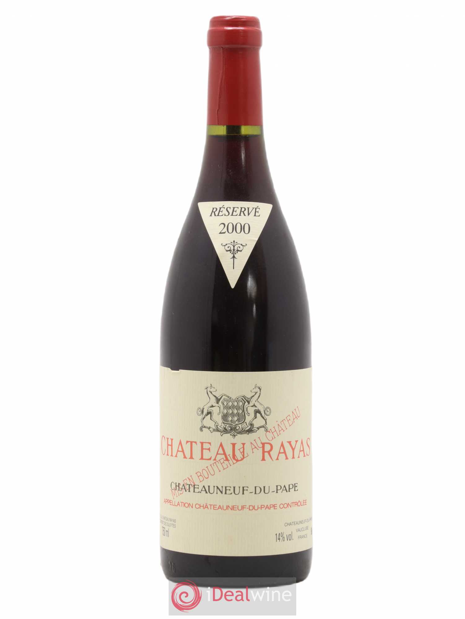 Châteauneuf-du-Pape Château Rayas Emmanuel Reynaud 2000 - Lot de 1 bouteille - 0