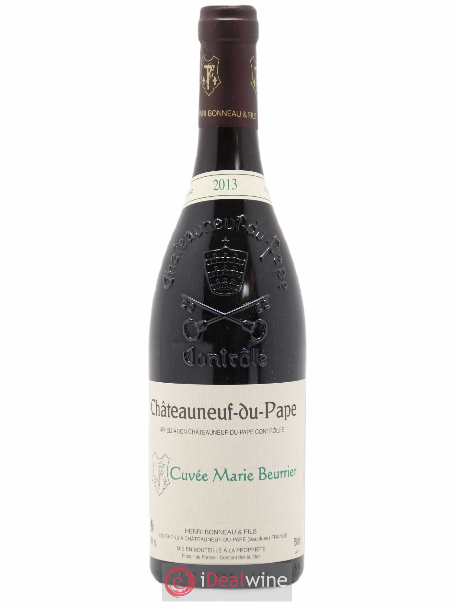 Châteauneuf-du-Pape Marie Beurrier Henri Bonneau & Fils 2013 - Lot de 1 bouteille - 0