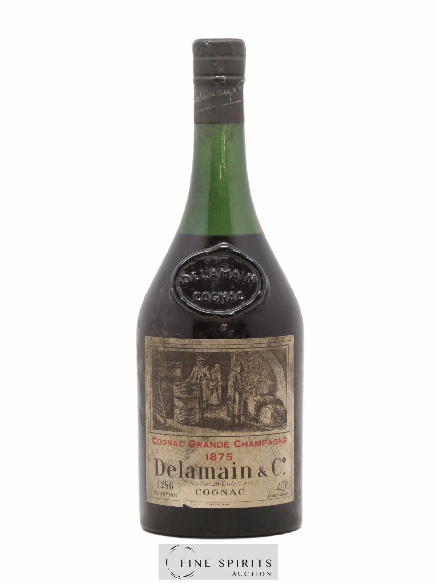 Delamain 1875 Of. Grande Champagne - Lot de 1 bouteille - 0