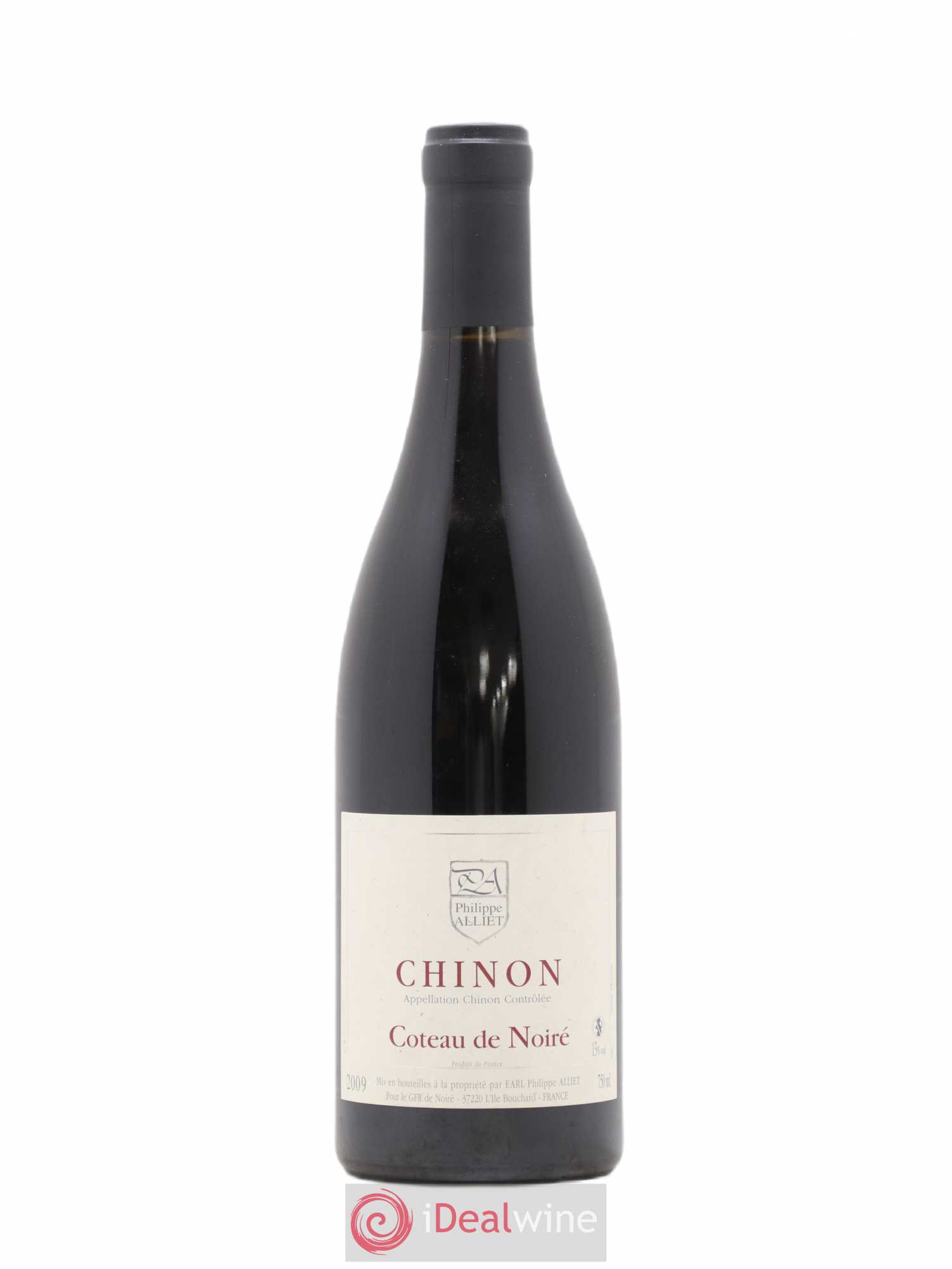 Chinon Coteau de Noiré Philippe Alliet 2009 - Lot de 1 bouteille - 0