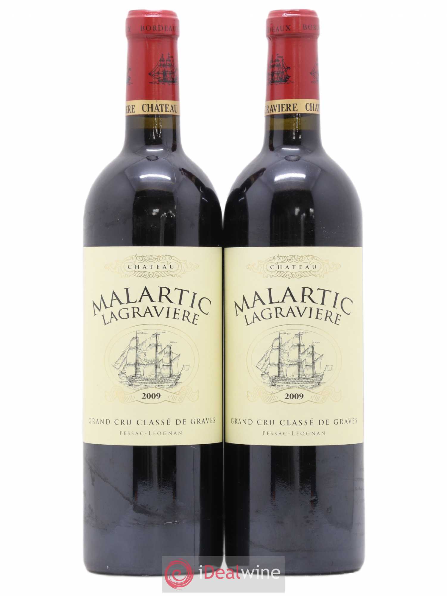 Château Malartic-Lagravière Cru Classé de Graves 2009 - Lot de 2 bouteilles - 0