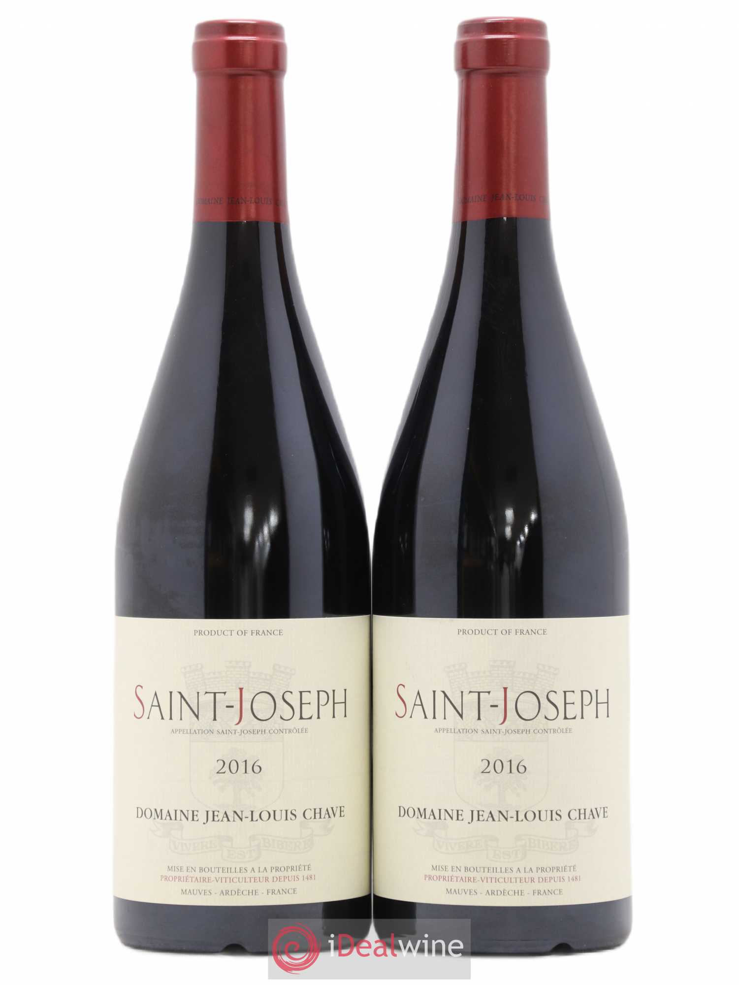Saint-Joseph Jean-Louis Chave 2016 - Lot de 2 bouteilles - 0
