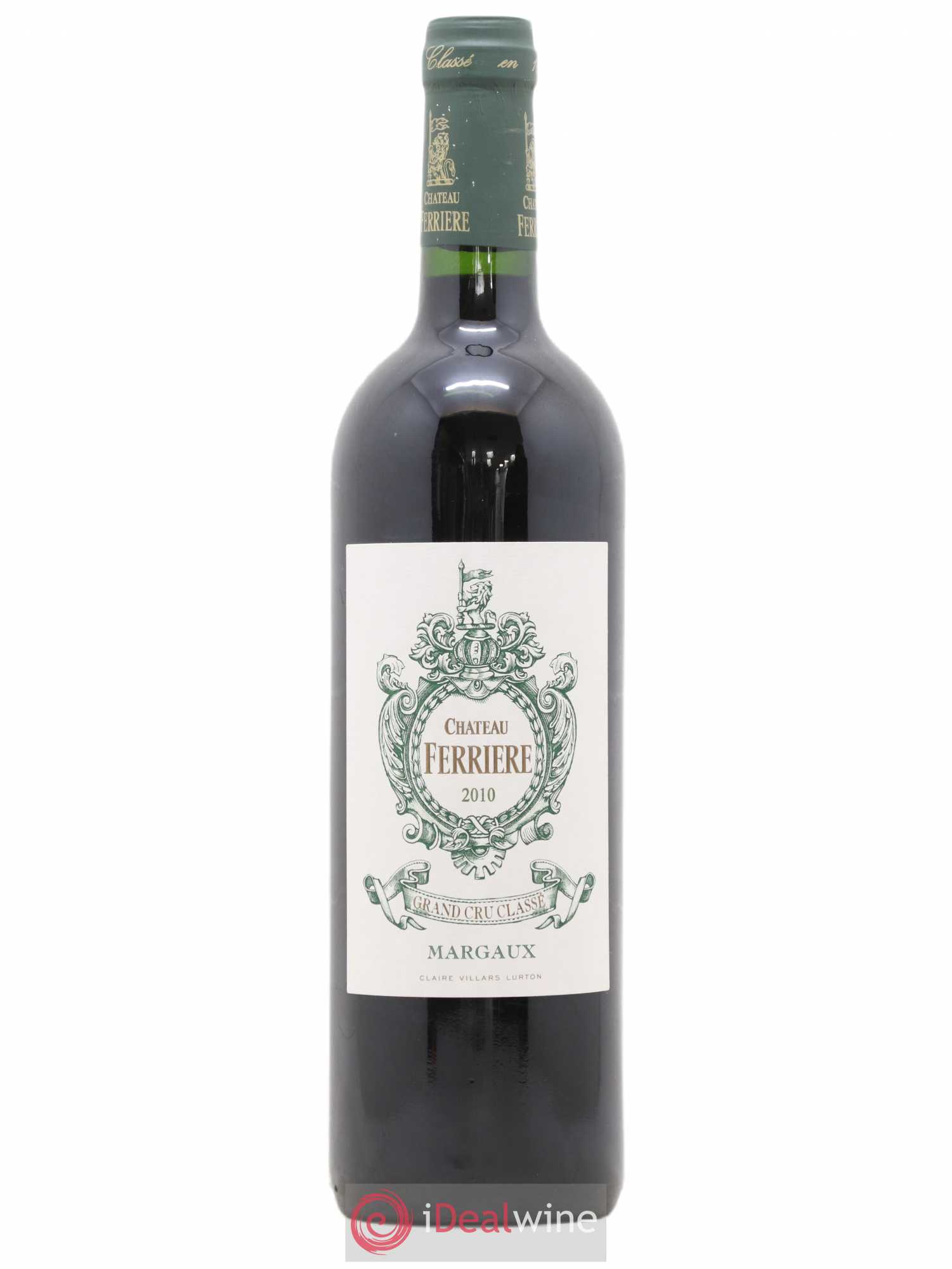 Château Ferrière 3ème Grand Cru Classé 2010 - Lot de 1 bouteille - 0