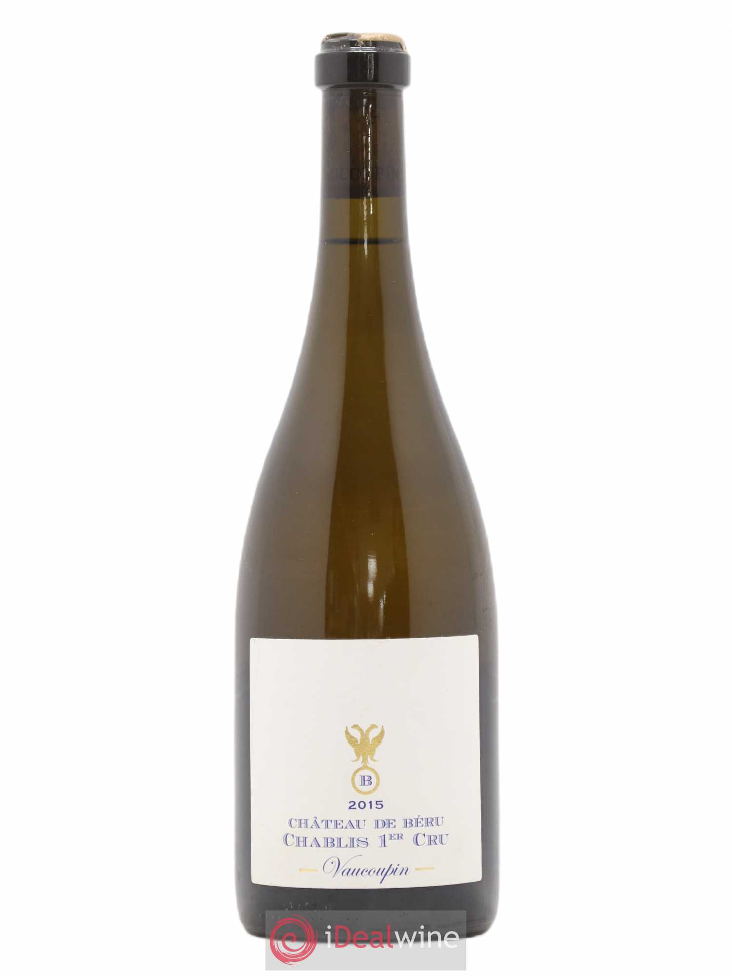 Chablis 1er Cru Vaucoupin Château De Beru 2015 - Posten von 1 Flasche - 0