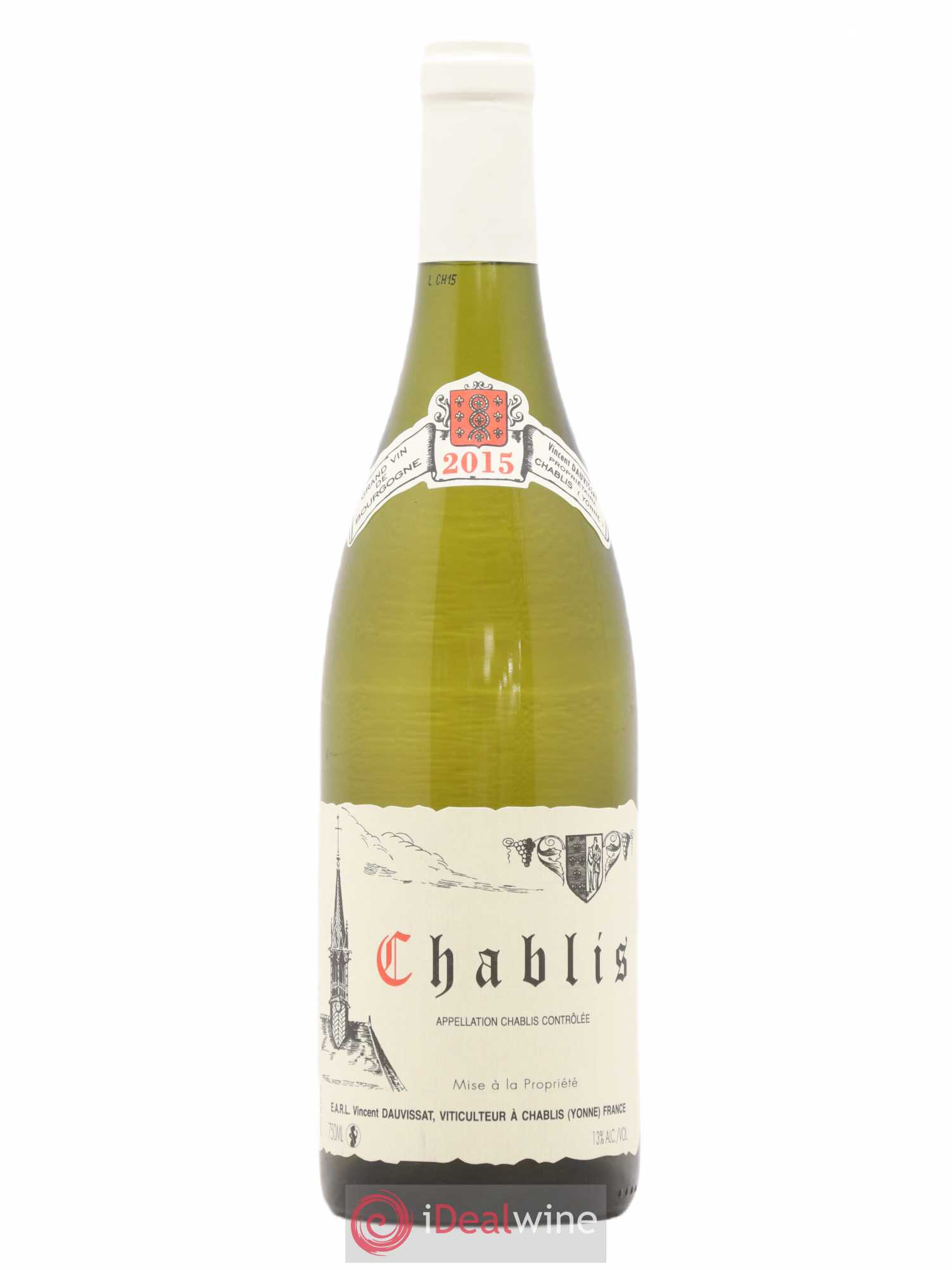 Chablis Vincent Dauvissat (Domaine) 2015 - Lot de 1 bouteille - 0