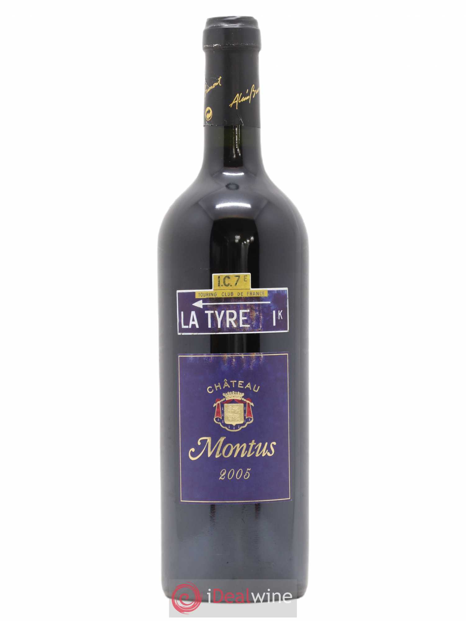 Madiran Château Montus-La Tyre Alain Brumont 2005 - Lot de 1 bouteille - 0