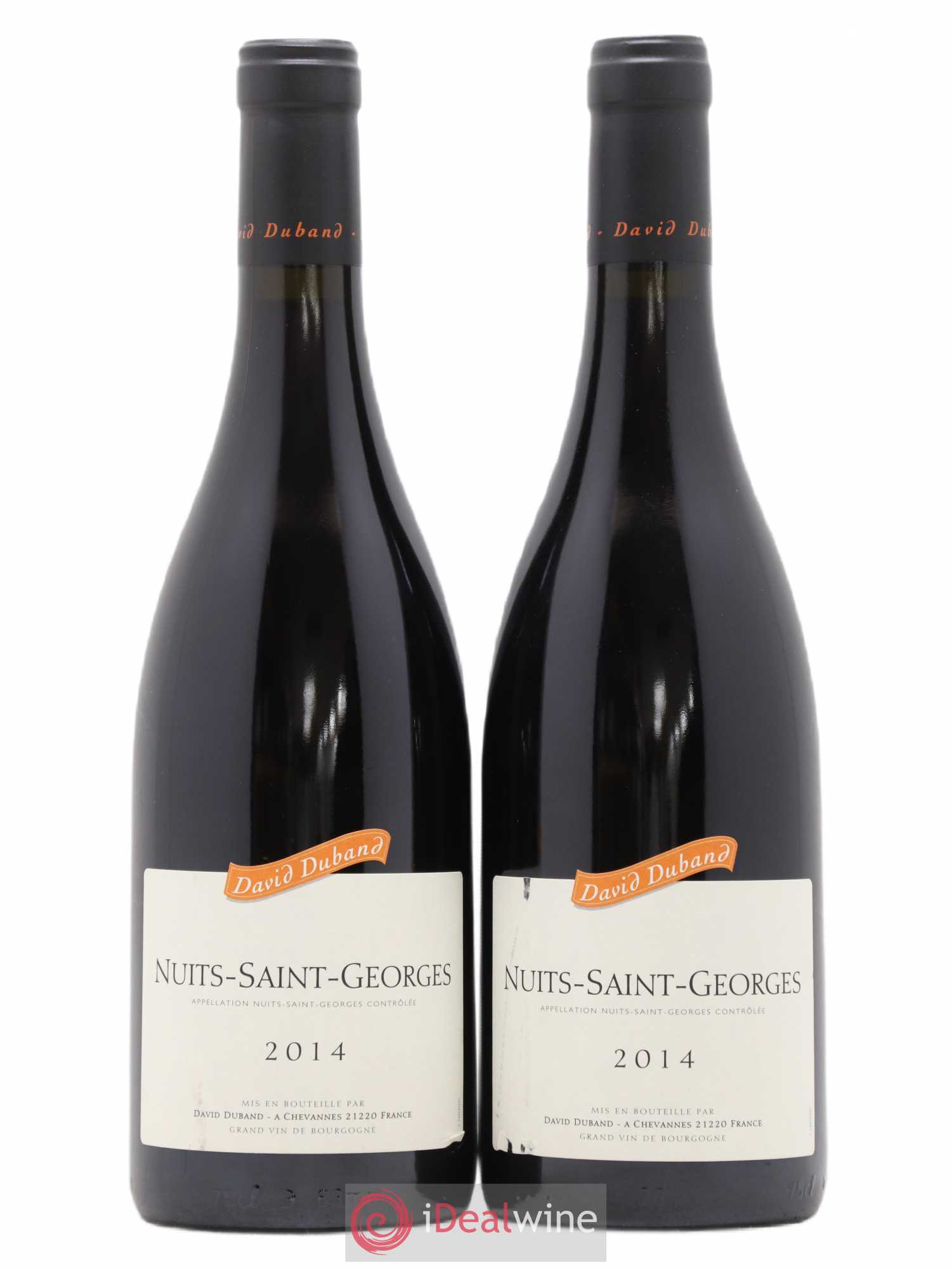 Nuits-Saint-Georges David Duband (Domaine) 2014 - Lot de 2 bouteilles - 0