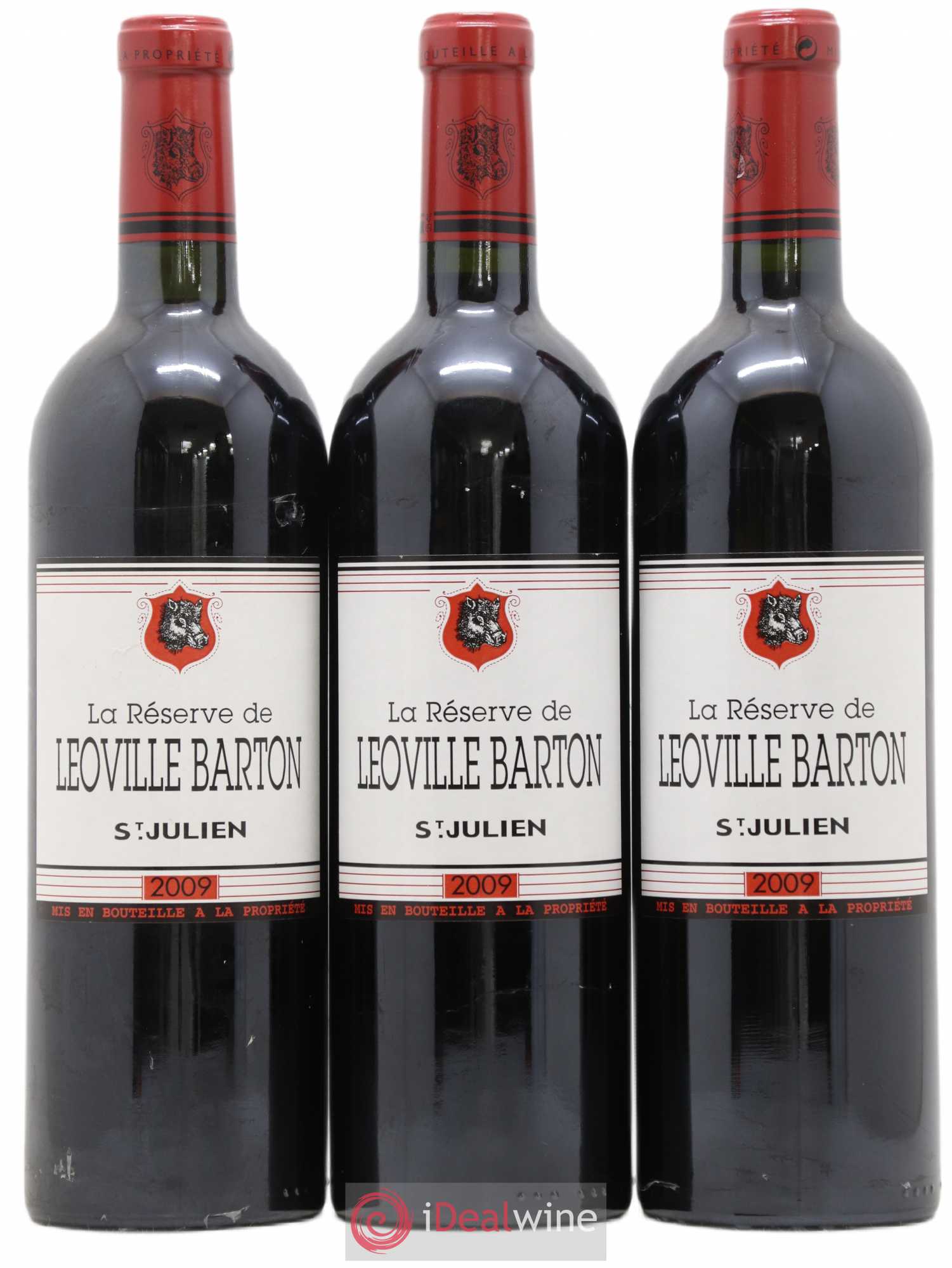La Réserve de Léoville Barton 2009 - Lot de 3 bouteilles - 0