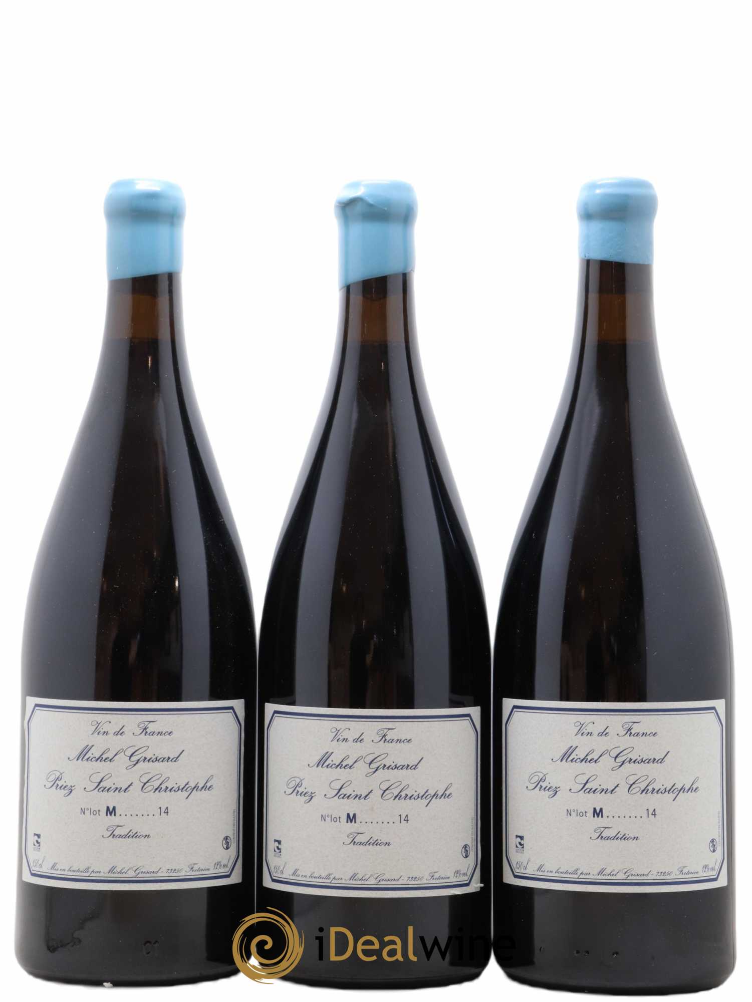 Vin de France Priez Saint Christophe Michel Grisard 2014 - Lot de 3 magnums - 0