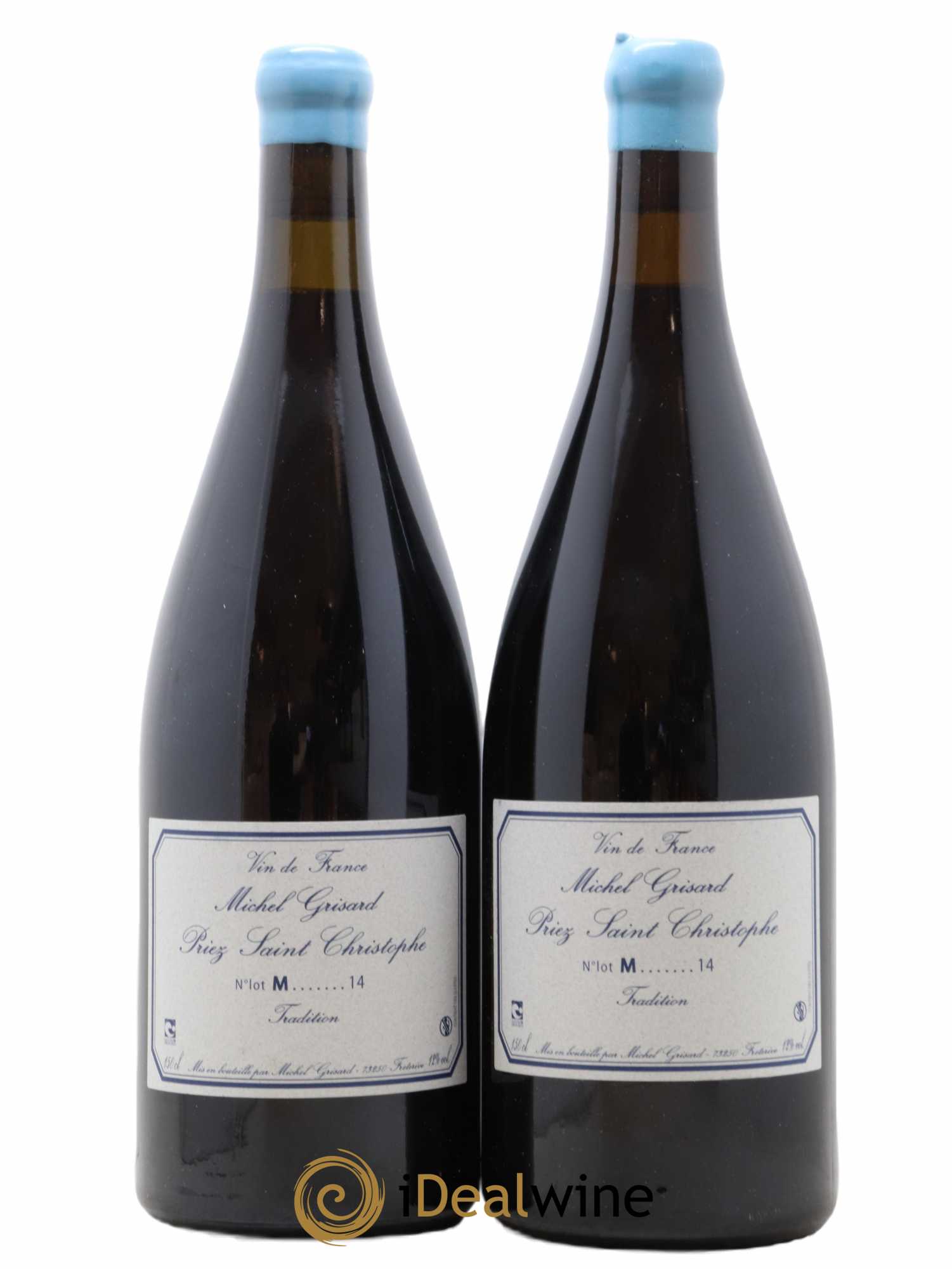 Vin de France Priez Saint Christophe Michel Grisard 2014 - Lot de 2 magnums - 0