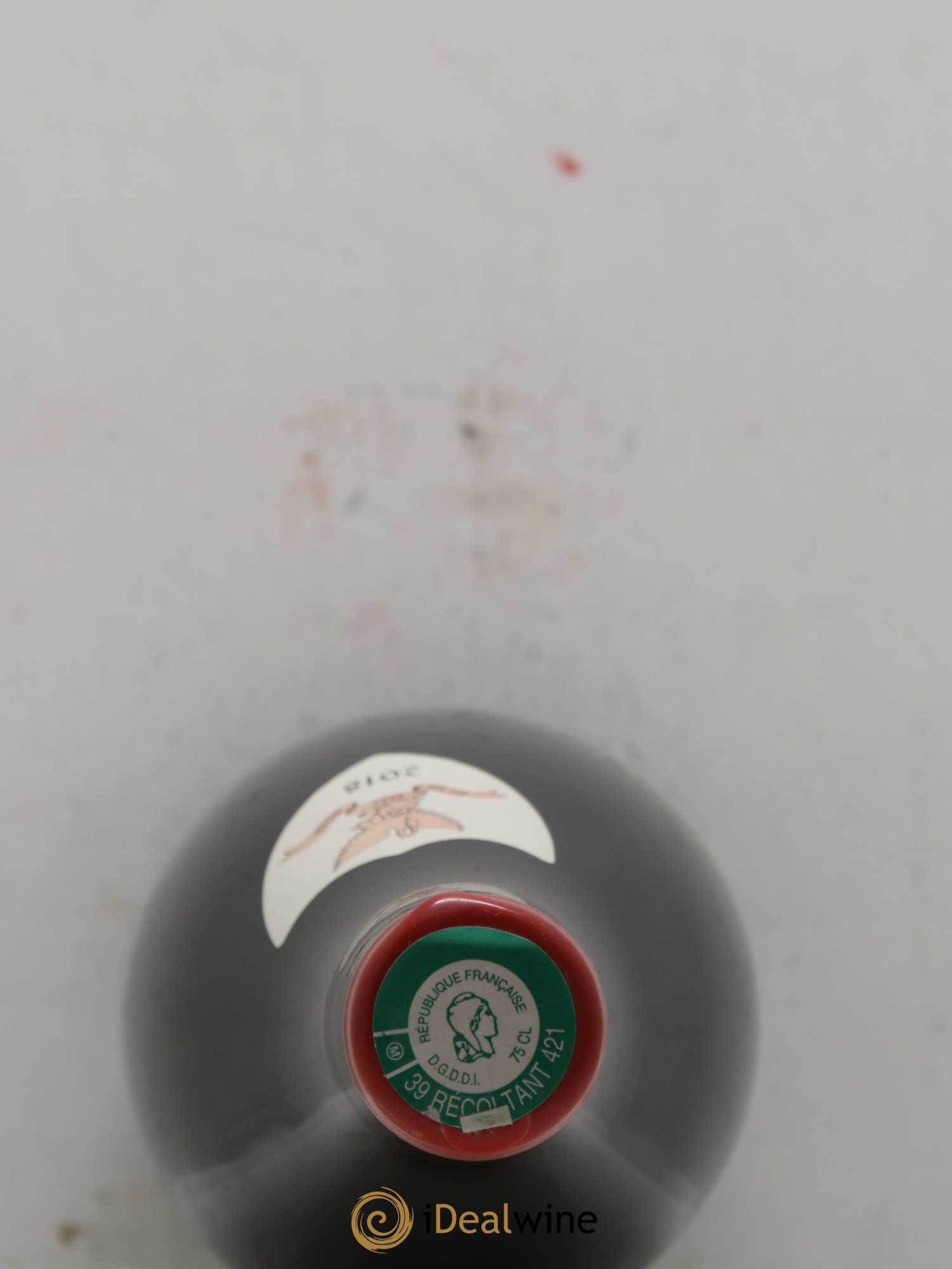 Arbois-Pupillin Poulsard (cire rouge) Overnoy-Houillon (Domaine) 2018 - Lot de 1 bouteille - 1