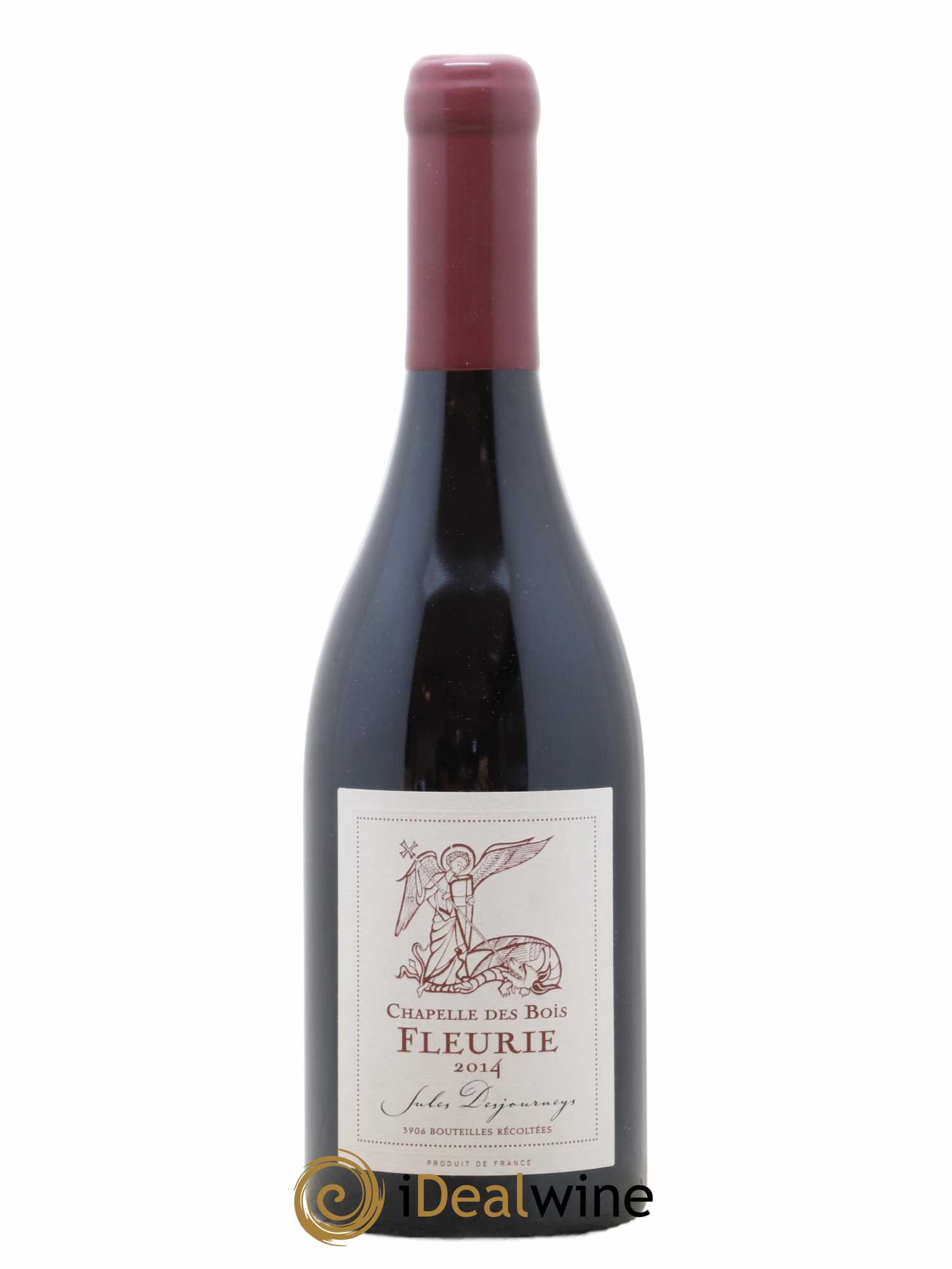Fleurie Chapelle des Bois Jules Desjourneys 2014 - Lot de 1 bouteille - 0