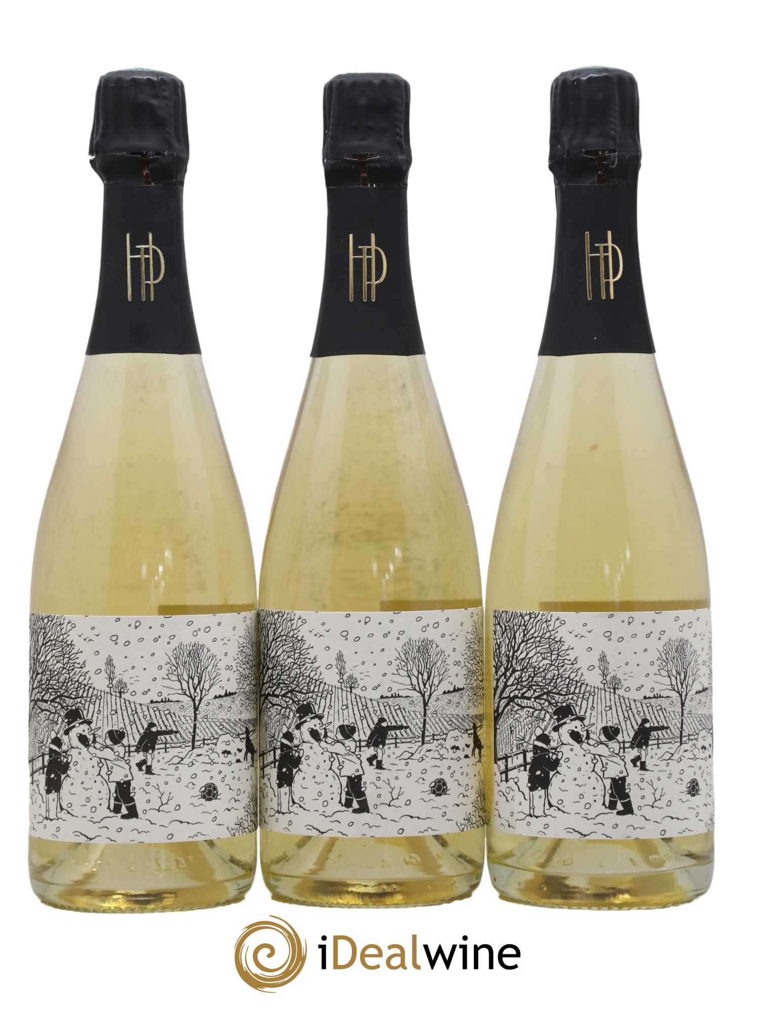 Blanc Comme Neige Pascal Henin - Romain Henin Edition Quentin Maza - Lot de 3 bouteilles - 0