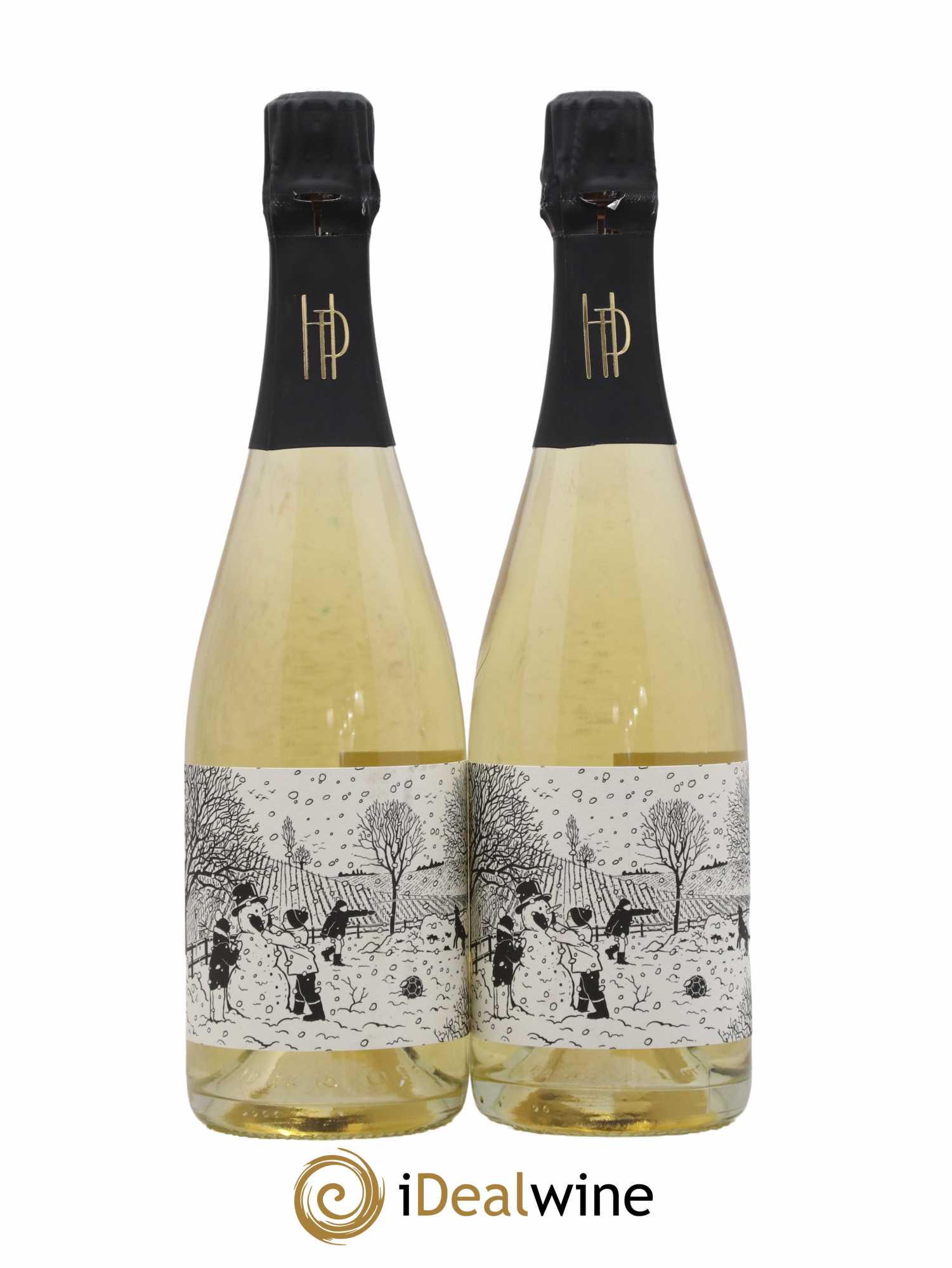 Blanc Comme Neige Pascal Henin - Romain Henin Edition Quentin Maza - Lot de 2 bouteilles - 0