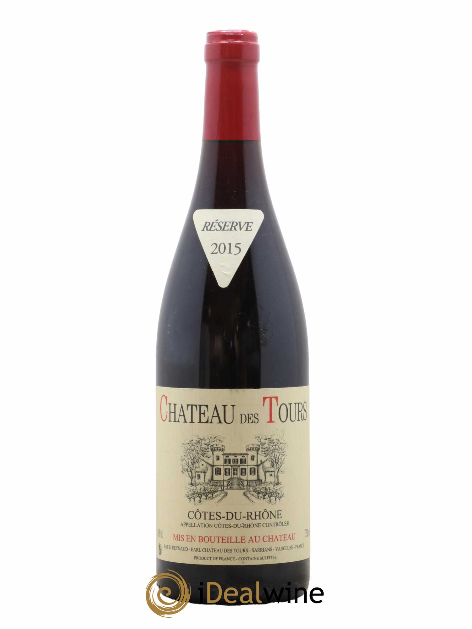 Côtes-du-Rhône Château des Tours Emmanuel Reynaud 2015 - Lot de 1 bouteille - 0