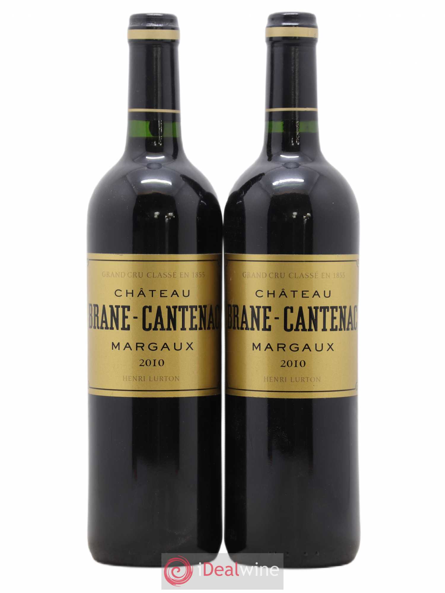 Château Brane Cantenac 2ème Grand Cru Classé 2010 - Lot de 2 bouteilles - 0