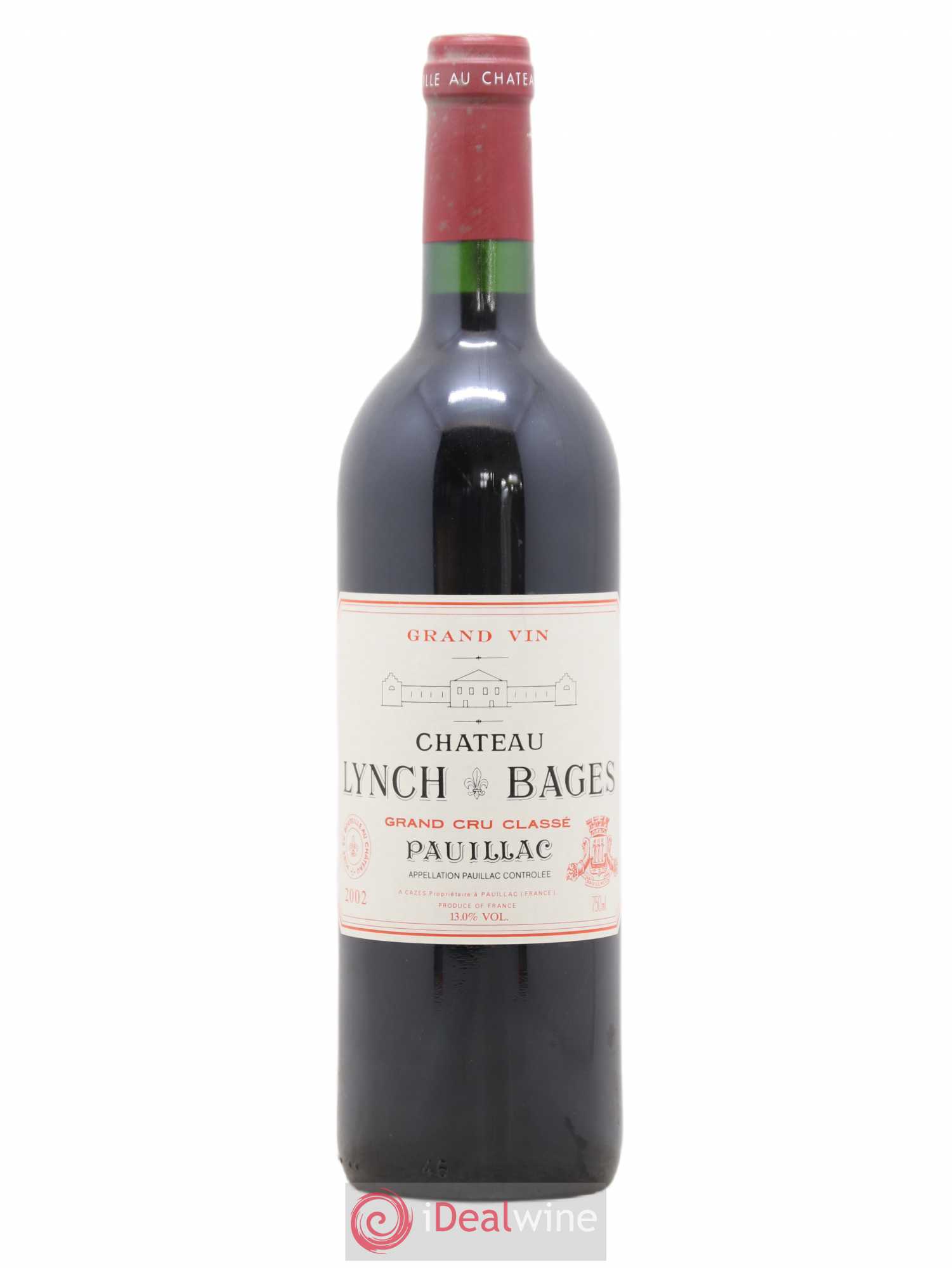Château Lynch Bages 5ème Grand Cru Classé 2002 - Lot de 1 bouteille - 0