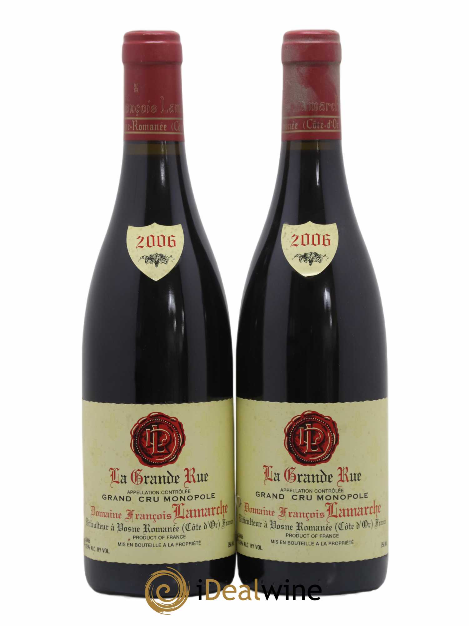 La Grande Rue Grand Cru Lamarche (Domaine) 2006 - Lot de 2 bouteilles - 0