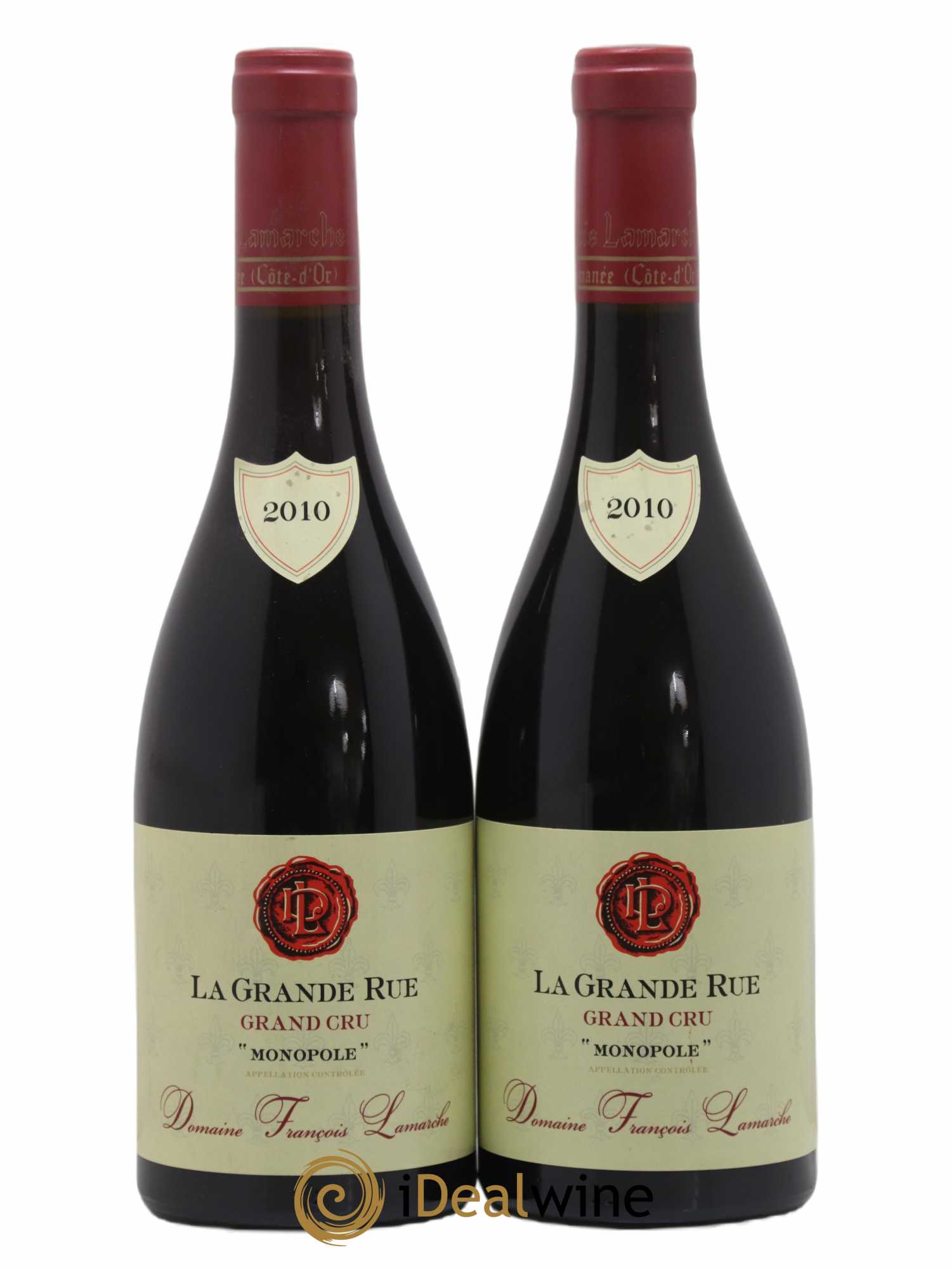 La Grande Rue Grand Cru Lamarche (Domaine) 2010 - Lot de 2 bouteilles - 0