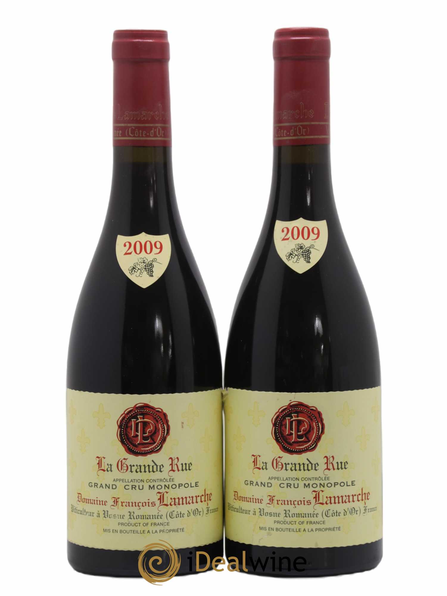 La Grande Rue Grand Cru Lamarche (Domaine) 2009 - Lot de 2 bouteilles - 0