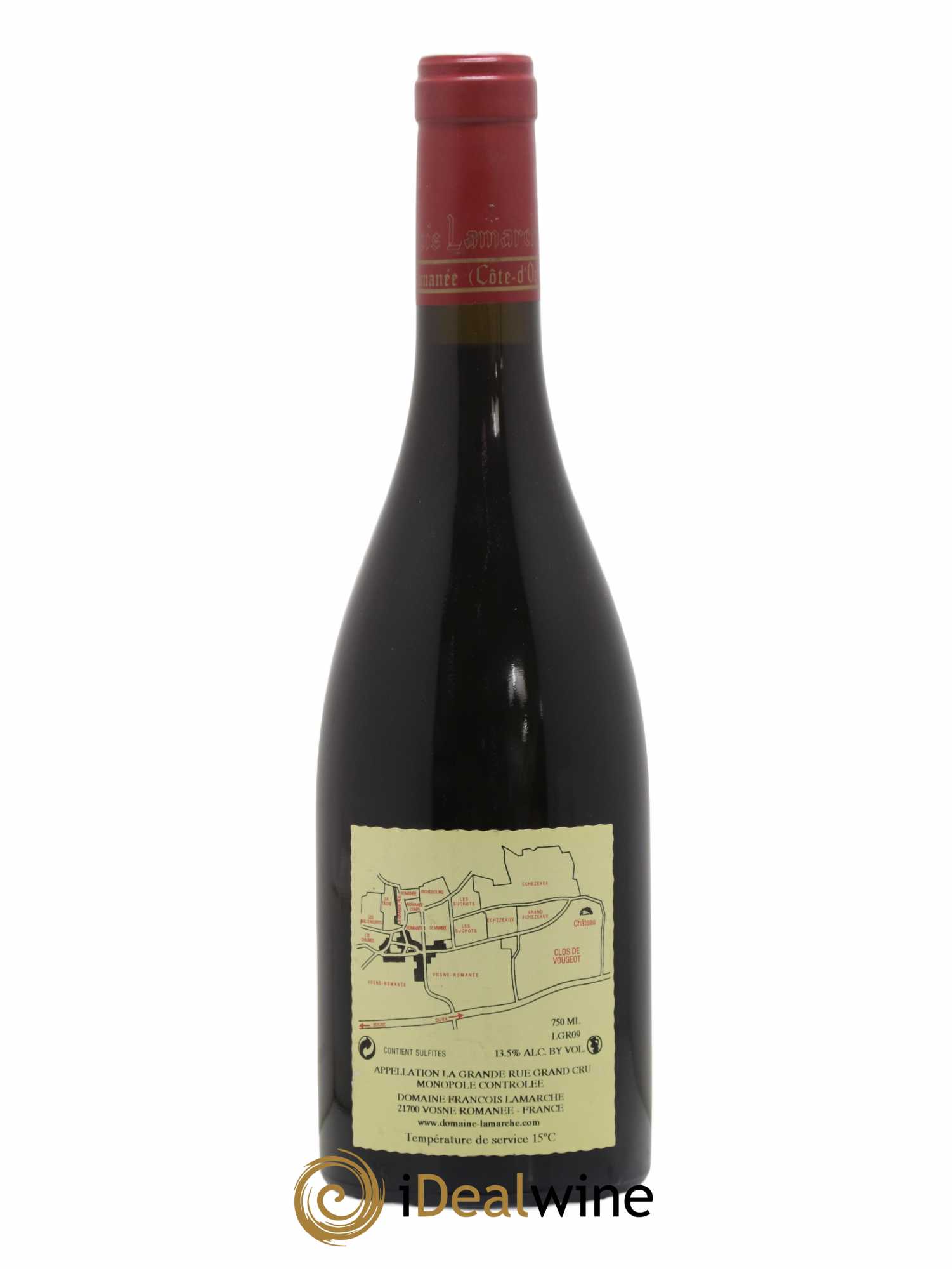La Grande Rue Grand Cru Lamarche (Domaine) 2009 - Lot de 1 bouteille - 1