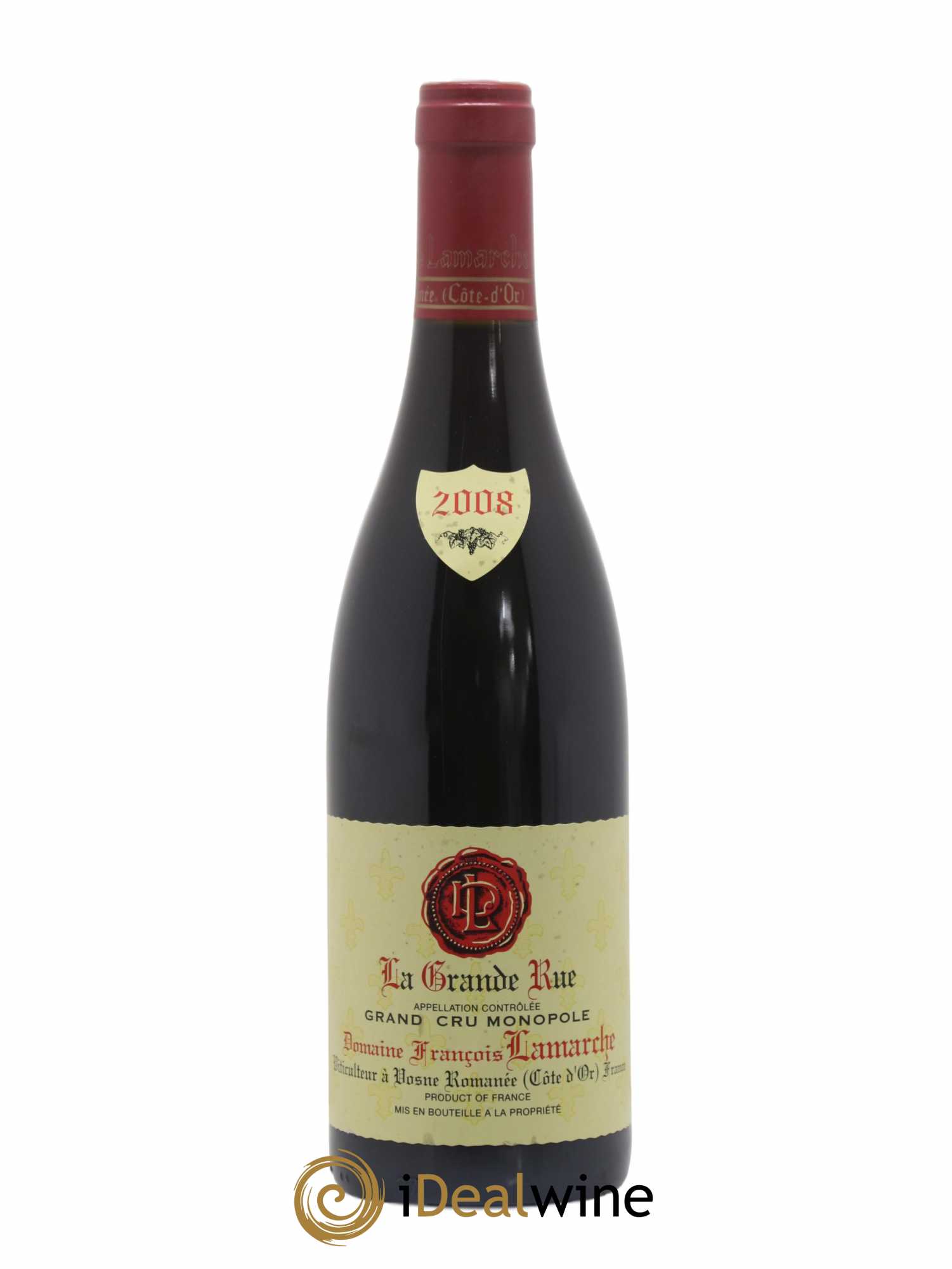 La Grande Rue Grand Cru Lamarche (Domaine) 2008 - Lot de 1 bouteille - 0