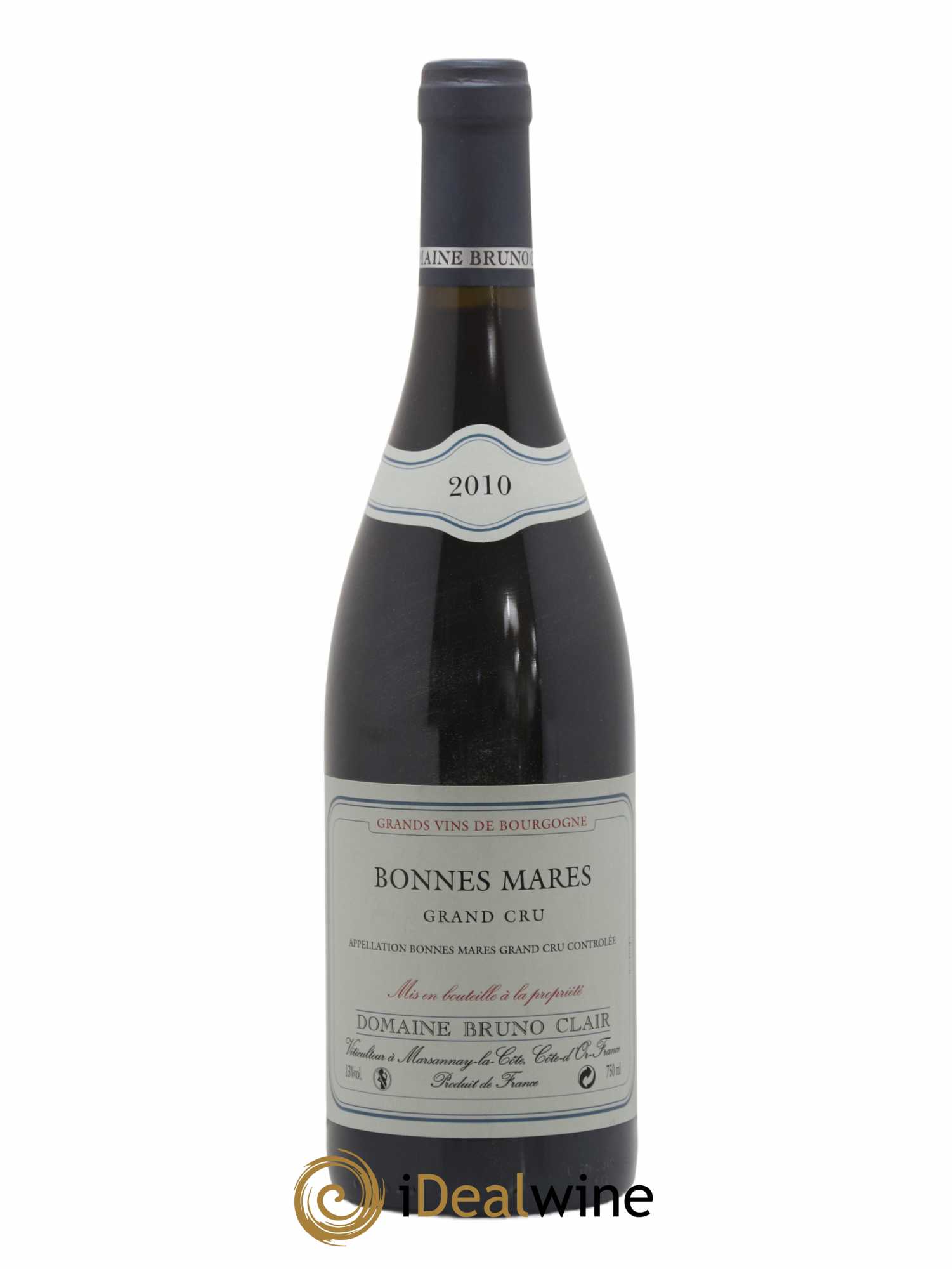 Bonnes-Mares Grand Cru Bruno Clair (Domaine) 2010 - Lot de 1 bouteille - 0
