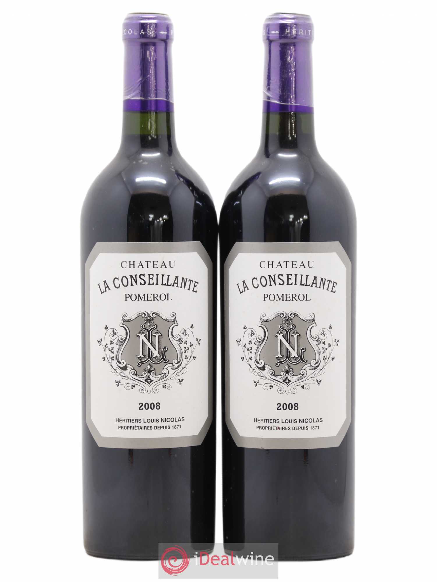 Château la Conseillante 2008 - Lot de 2 bouteilles - 0