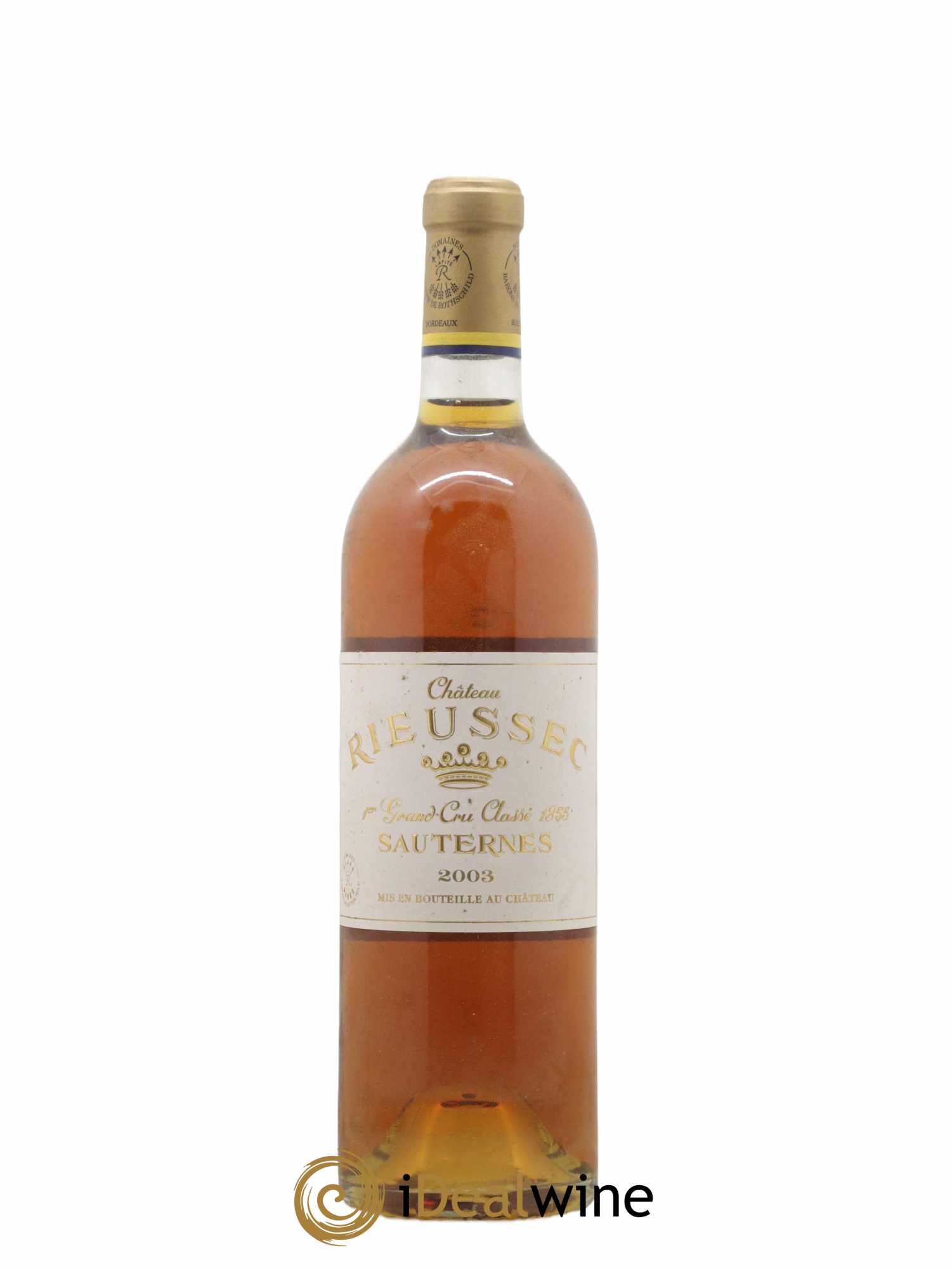 Château Rieussec 1er Grand Cru Classé 2003 - Lot de 1 bouteille - 0