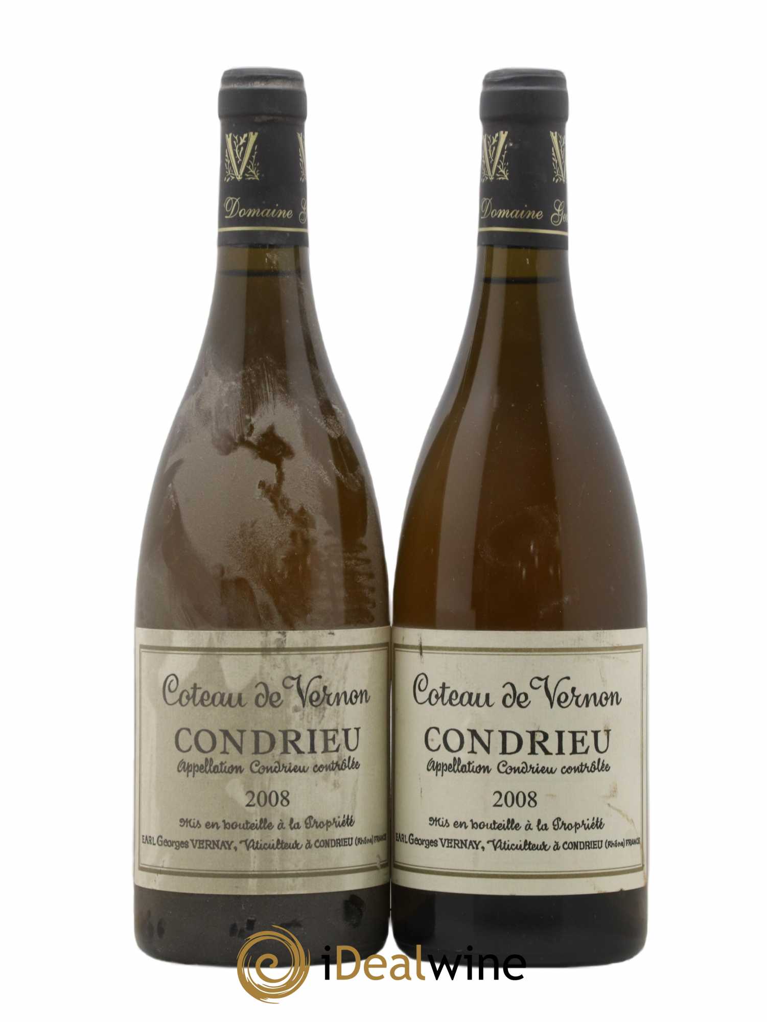 Condrieu Coteau de Vernon Georges Vernay 2008 - Lot de 2 bouteilles - 0