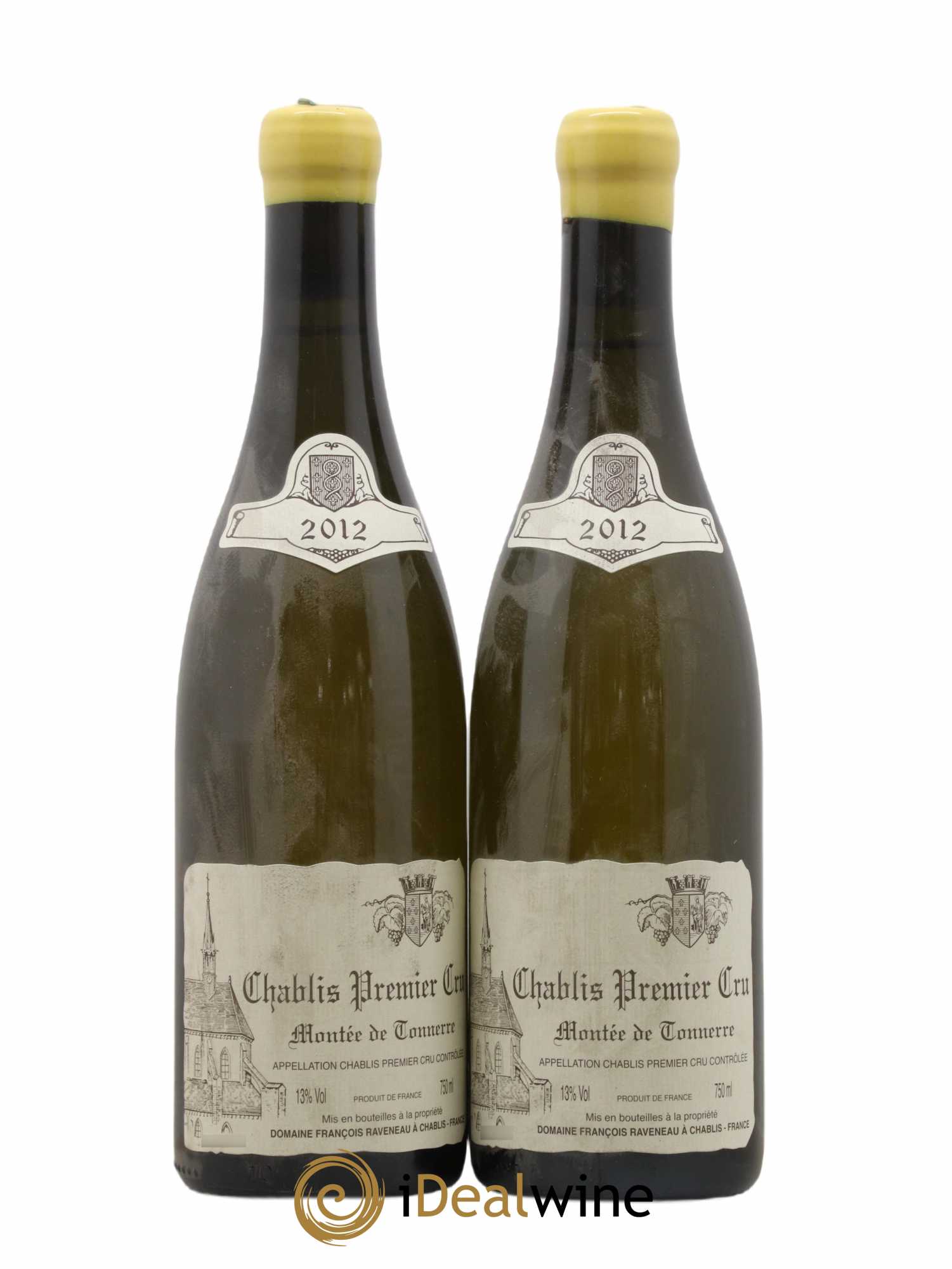 Chablis 1er Cru Montée de Tonnerre Raveneau (Domaine) 2012 - Lot de 2 bouteilles - 0