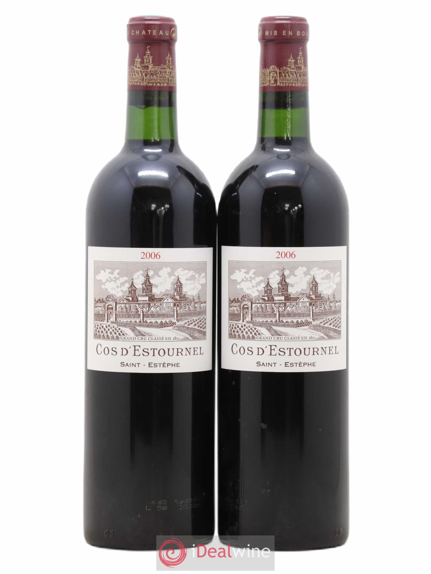 Cos d'Estournel 2ème Grand Cru Classé 2006 - Lot de 2 bouteilles - 0