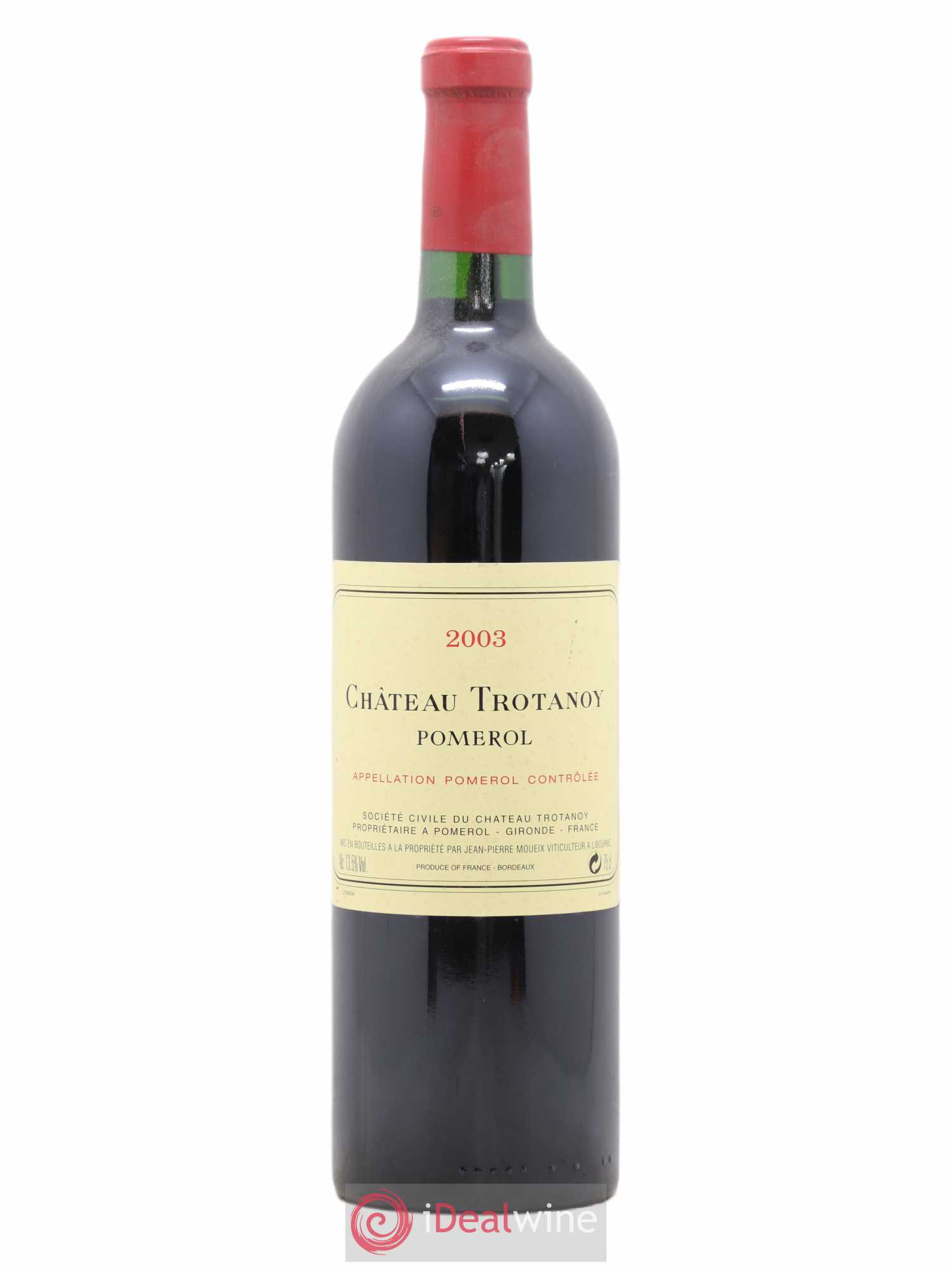 Château Trotanoy 2003 - Lot de 1 bouteille - 0