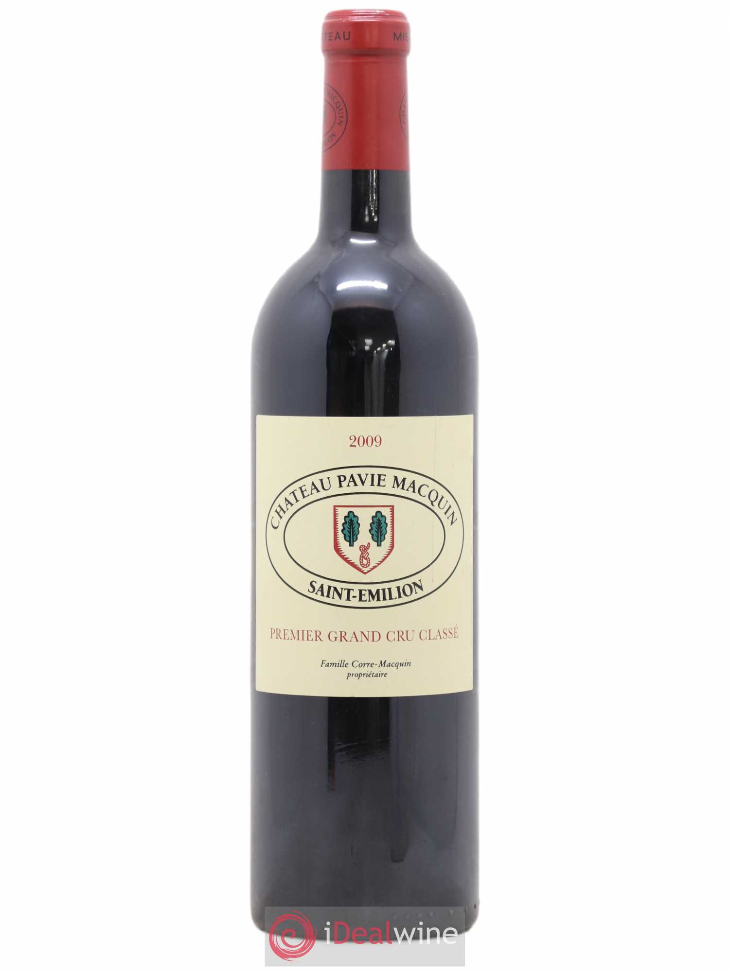 Château Pavie Macquin 1er Grand Cru Classé B 2009 - Lot de 1 bouteille - 0