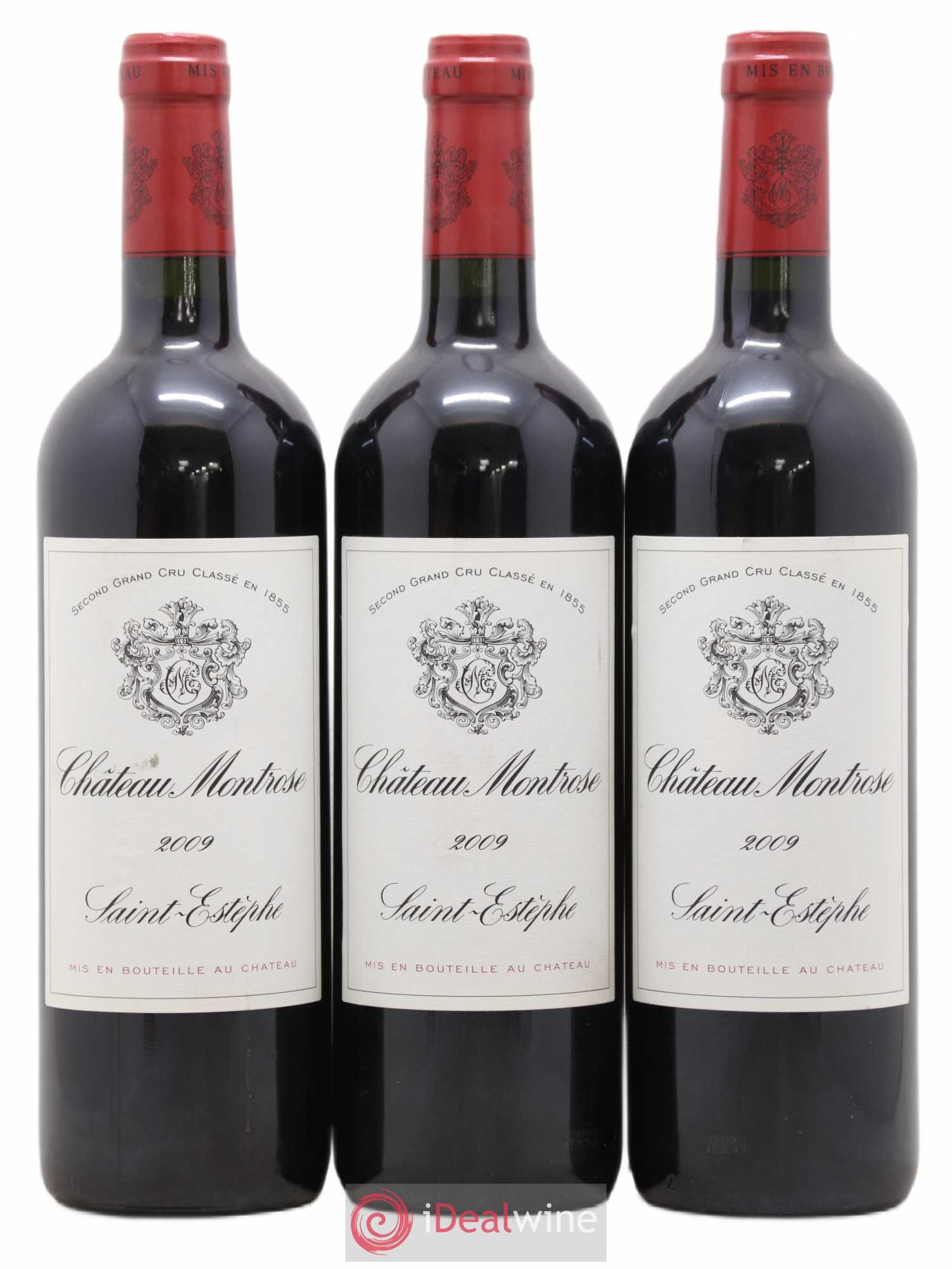 Château Montrose 2ème Grand Cru Classé 2009 - Lot de 3 bouteilles - 0