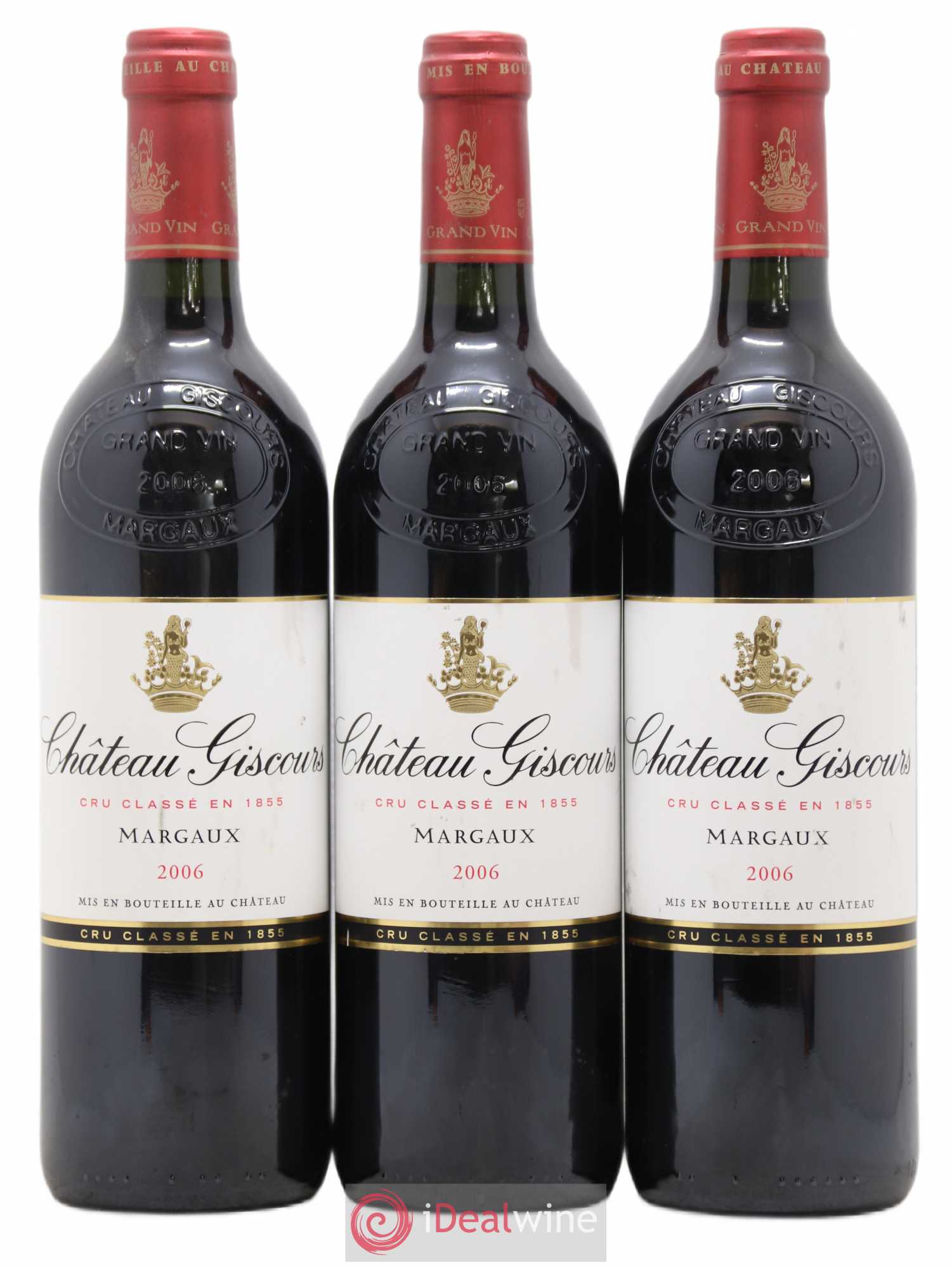Château Giscours 3ème Grand Cru Classé 2006 - Lot de 3 bouteilles - 0