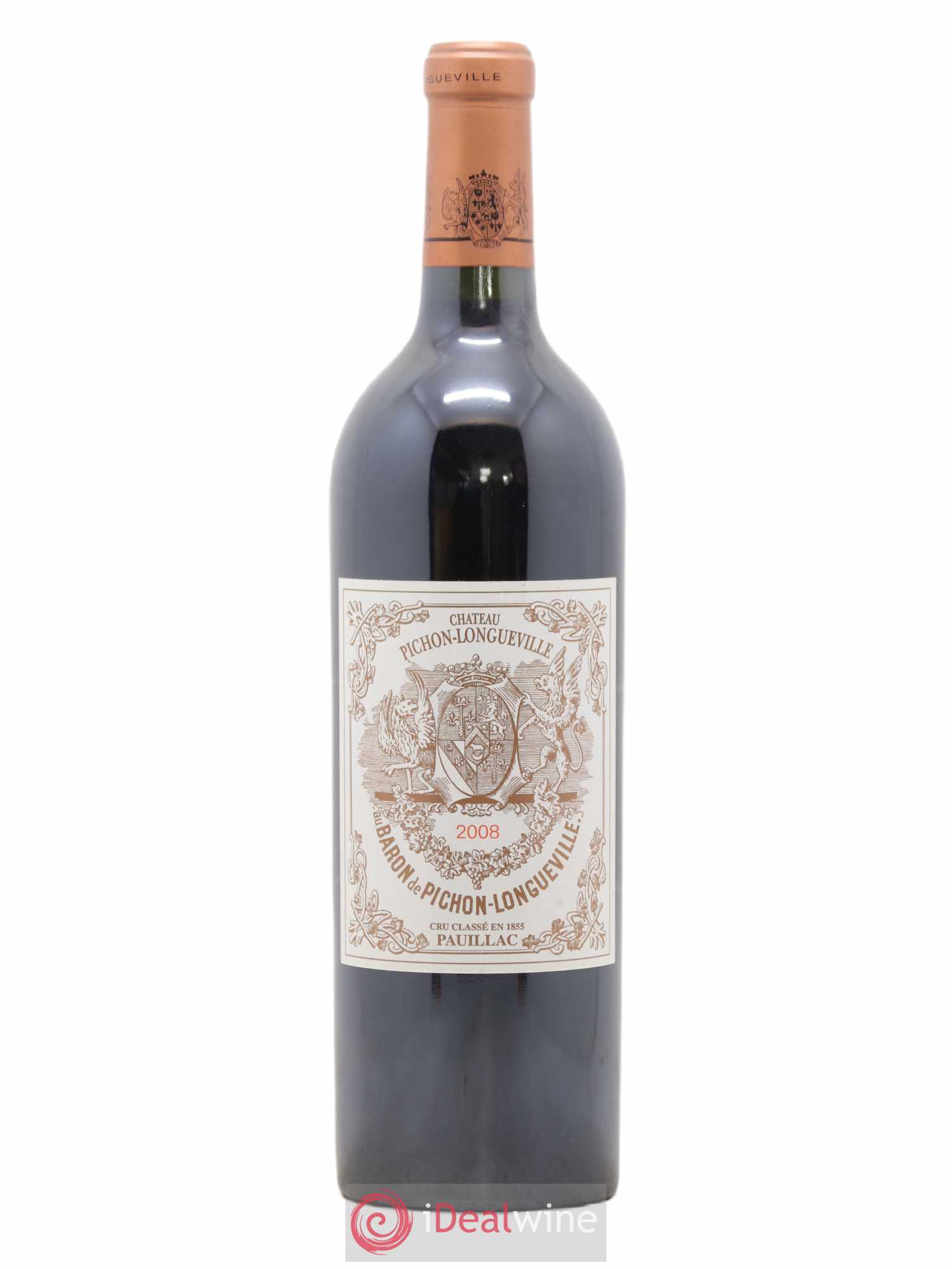 Pichon Longueville Baron 2ème Grand Cru Classé 2008 - Lot de 1 bouteille - 0
