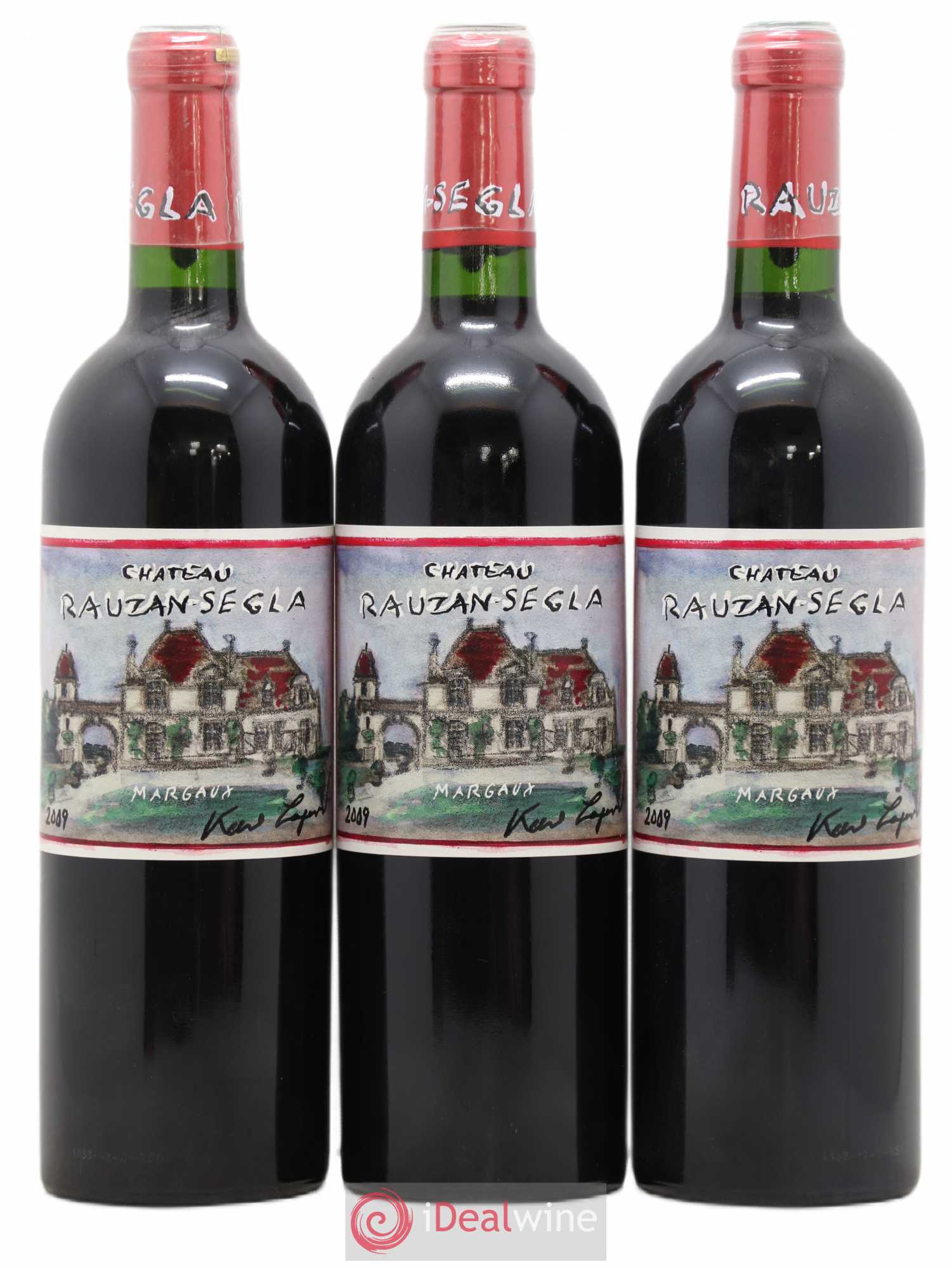 Château Rauzan Ségla Grand Cru Classé 2009 - Lot de 3 bouteilles - 0