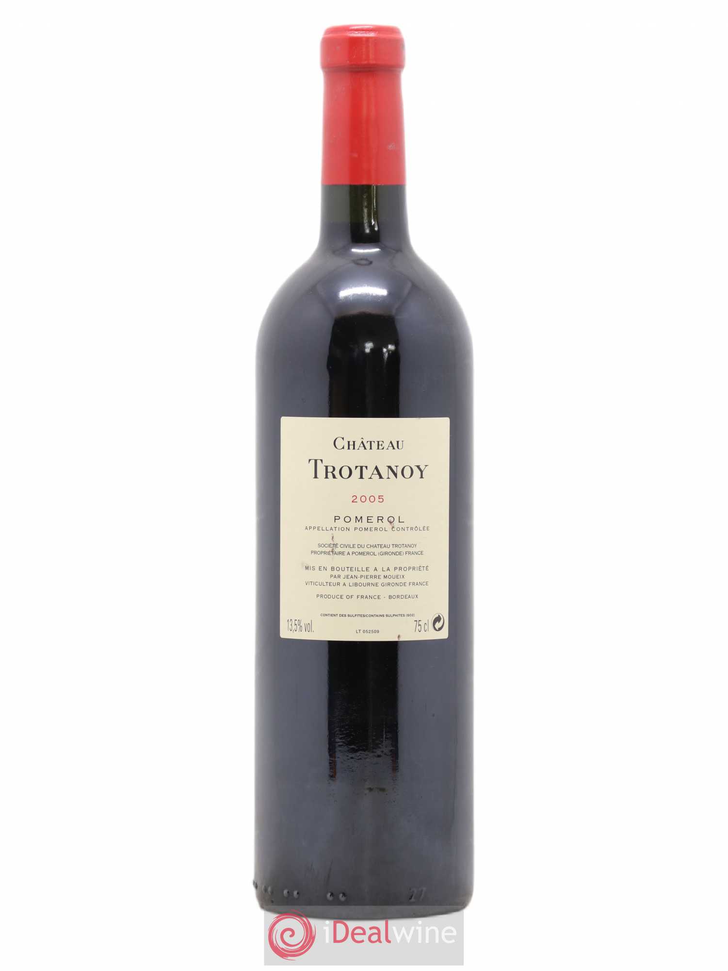 Château Trotanoy 2005 - Lot de 1 bouteille - 1