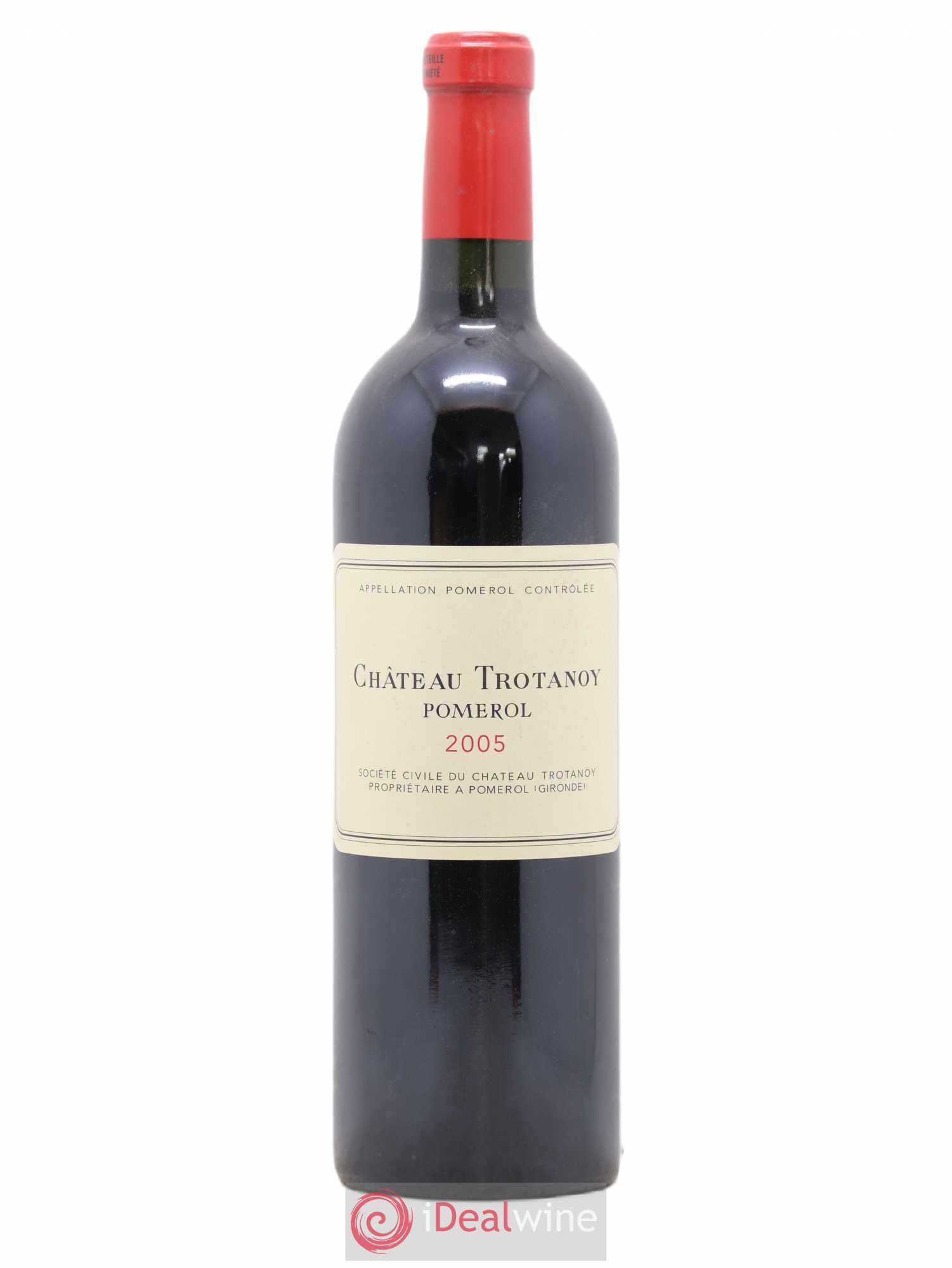 Château Trotanoy 2005 - Lot de 1 bouteille - 0