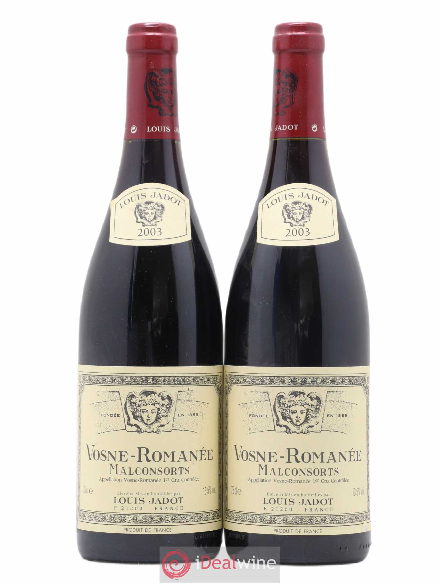 Vosne-Romanée 1er Cru Aux Malconsorts Louis Jadot 2003 - Posten von 2 Flaschen - 0