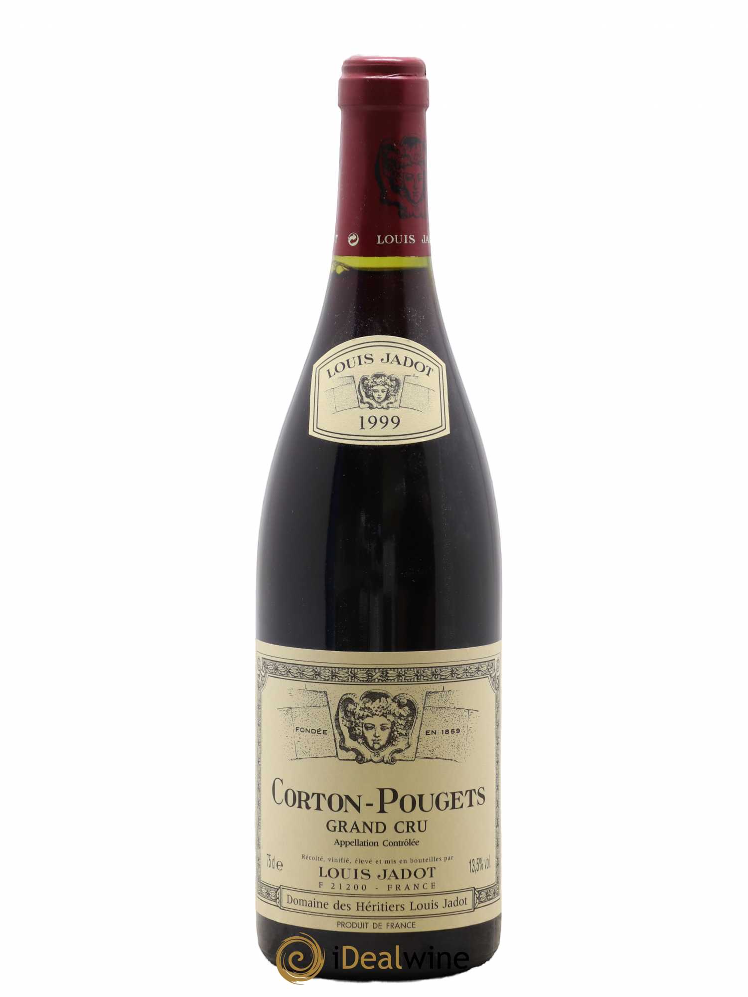 Corton Grand Cru Pougets Maison Louis Jadot 1999 - Lot de 1 bouteille - 0