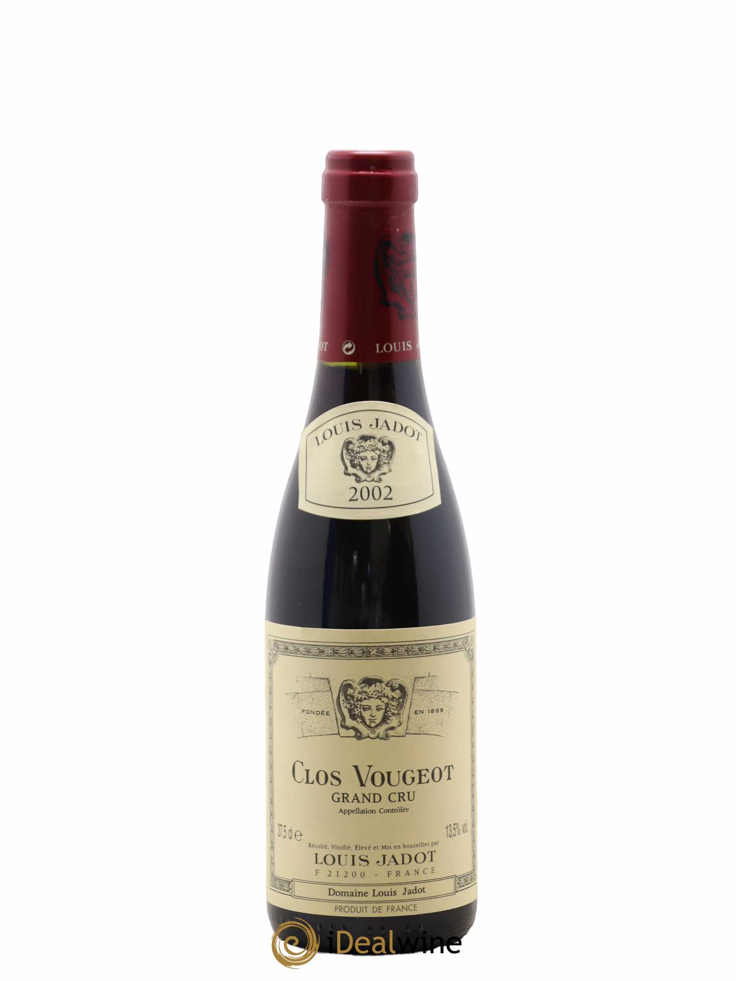 Clos de Vougeot Grand Cru Louis Jadot (Domaine) 2002 - Lot de 1 demi bouteille - 0
