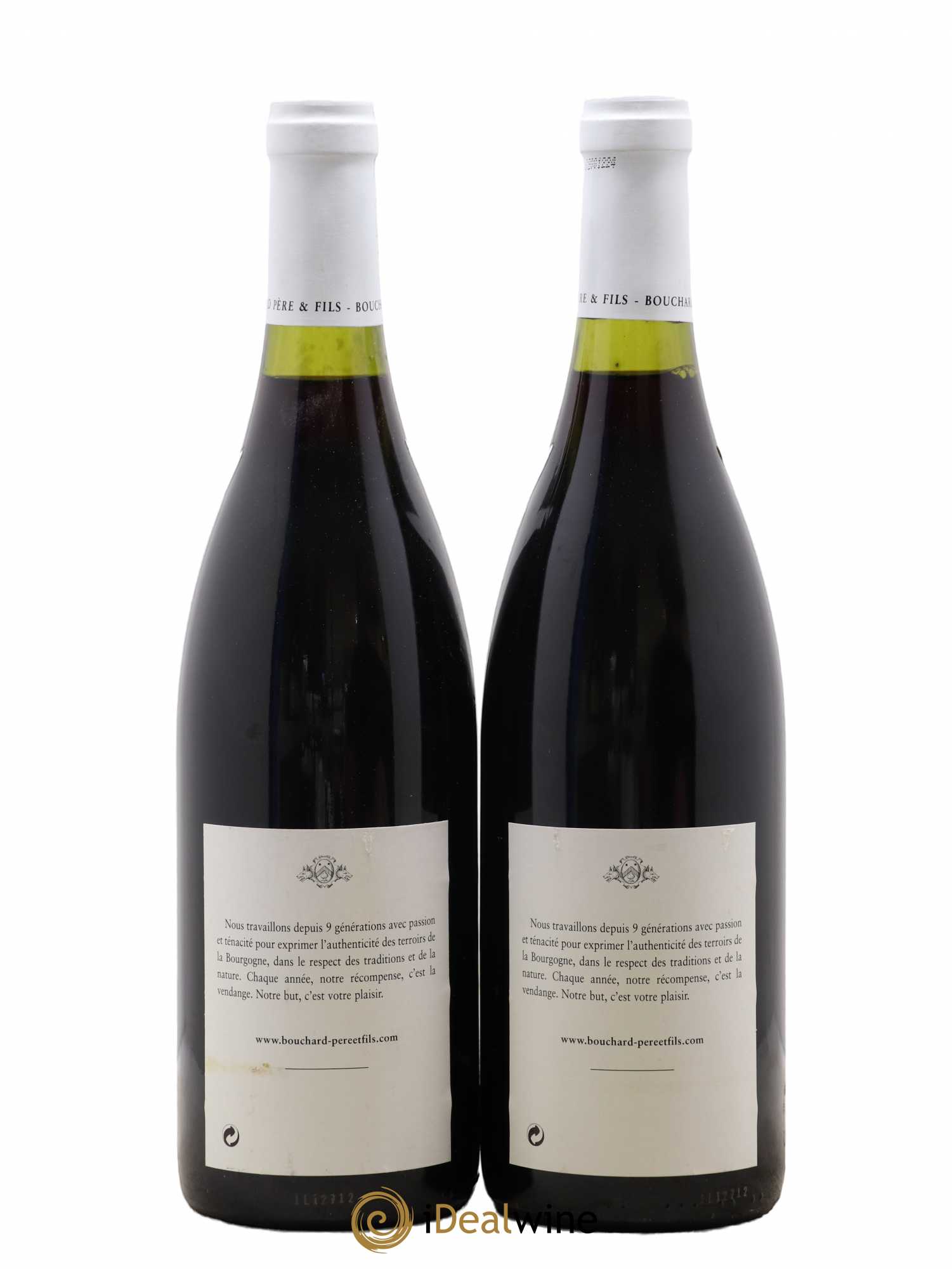 Beaune 1er Cru Grèves - Vigne de l'Enfant Jésus Bouchard Père & Fils 1999 - Lot de 2 bouteilles - 1