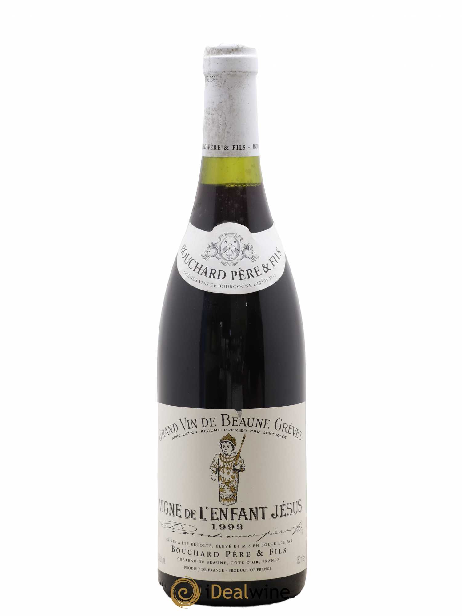 Beaune 1er Cru Grèves - Vigne de l'Enfant Jésus Bouchard Père & Fils 1999 - Lot de 1 bouteille - 0