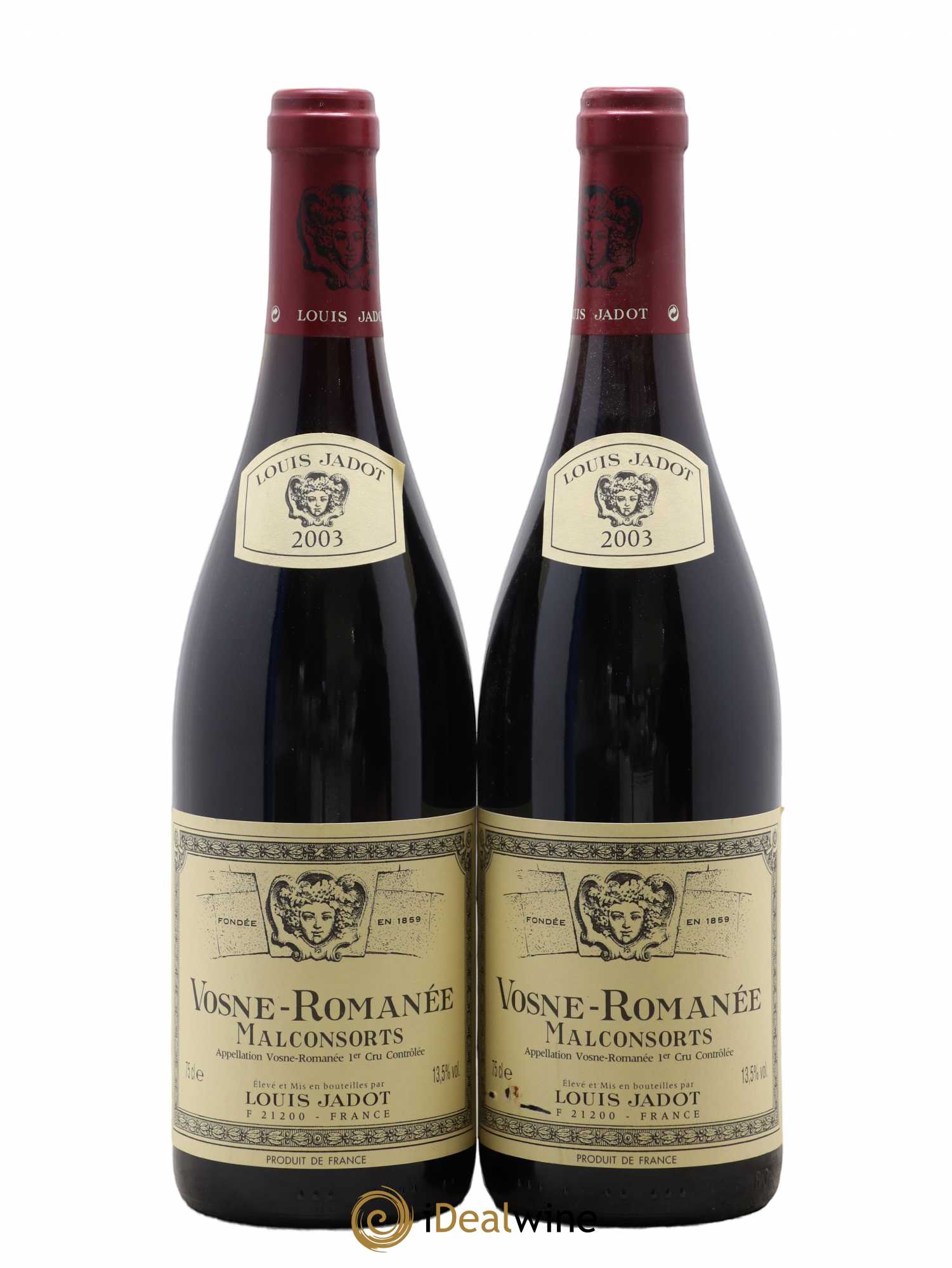 Vosne-Romanée 1er Cru Aux Malconsorts Maison Louis Jadot 2003 - Lotto di 2 bottiglie - 0
