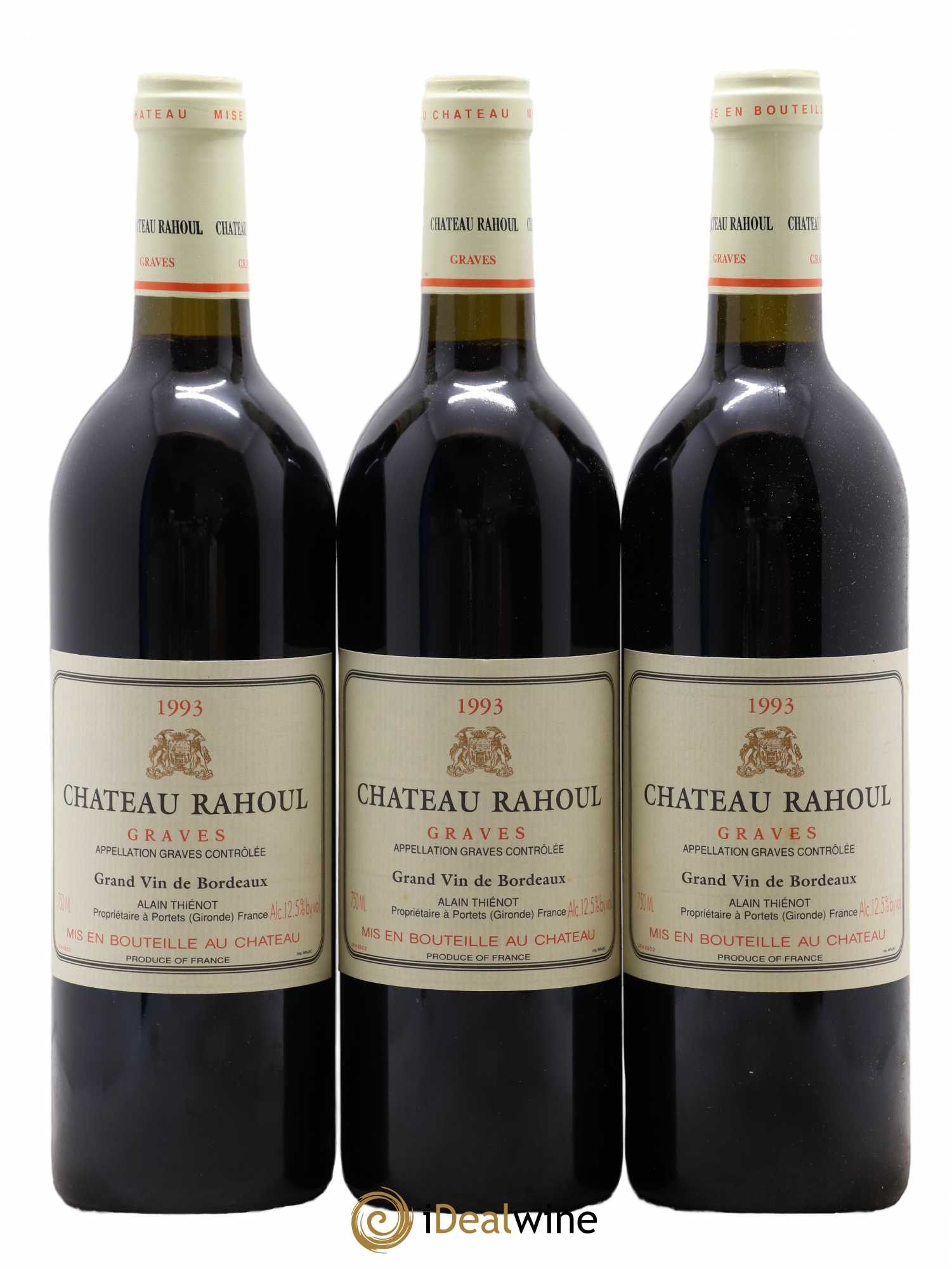 Château Rahoul 1993 - Lot de 6 bouteilles - 2