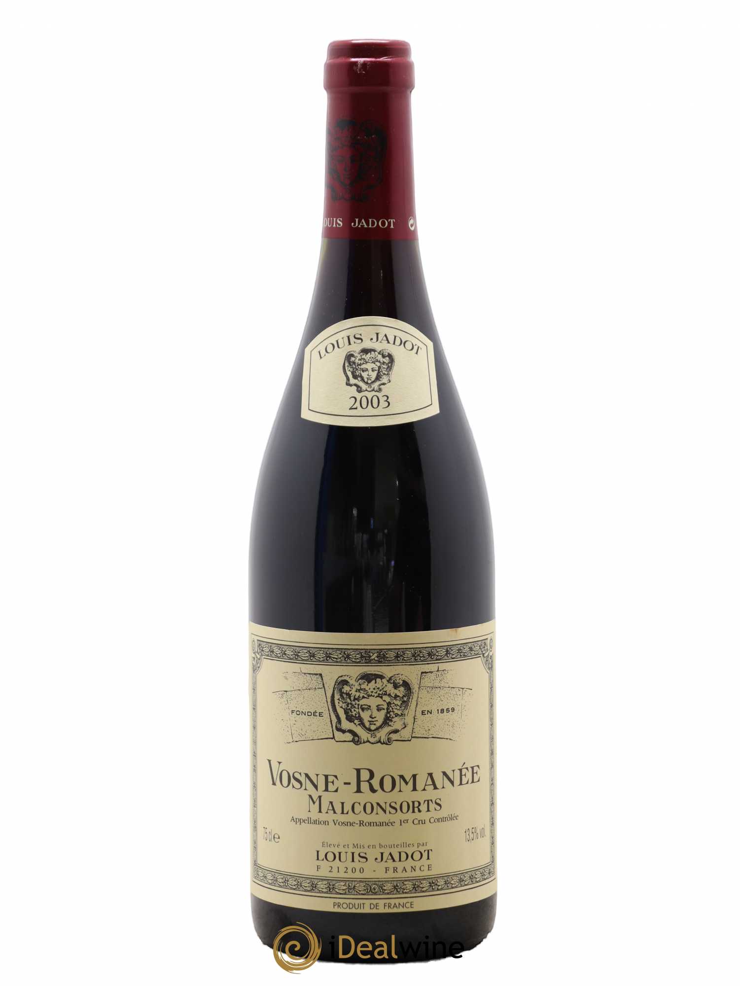 Vosne-Romanée 1er Cru Aux Malconsorts Maison Louis Jadot 2003 - Lot de 1 bouteille - 0