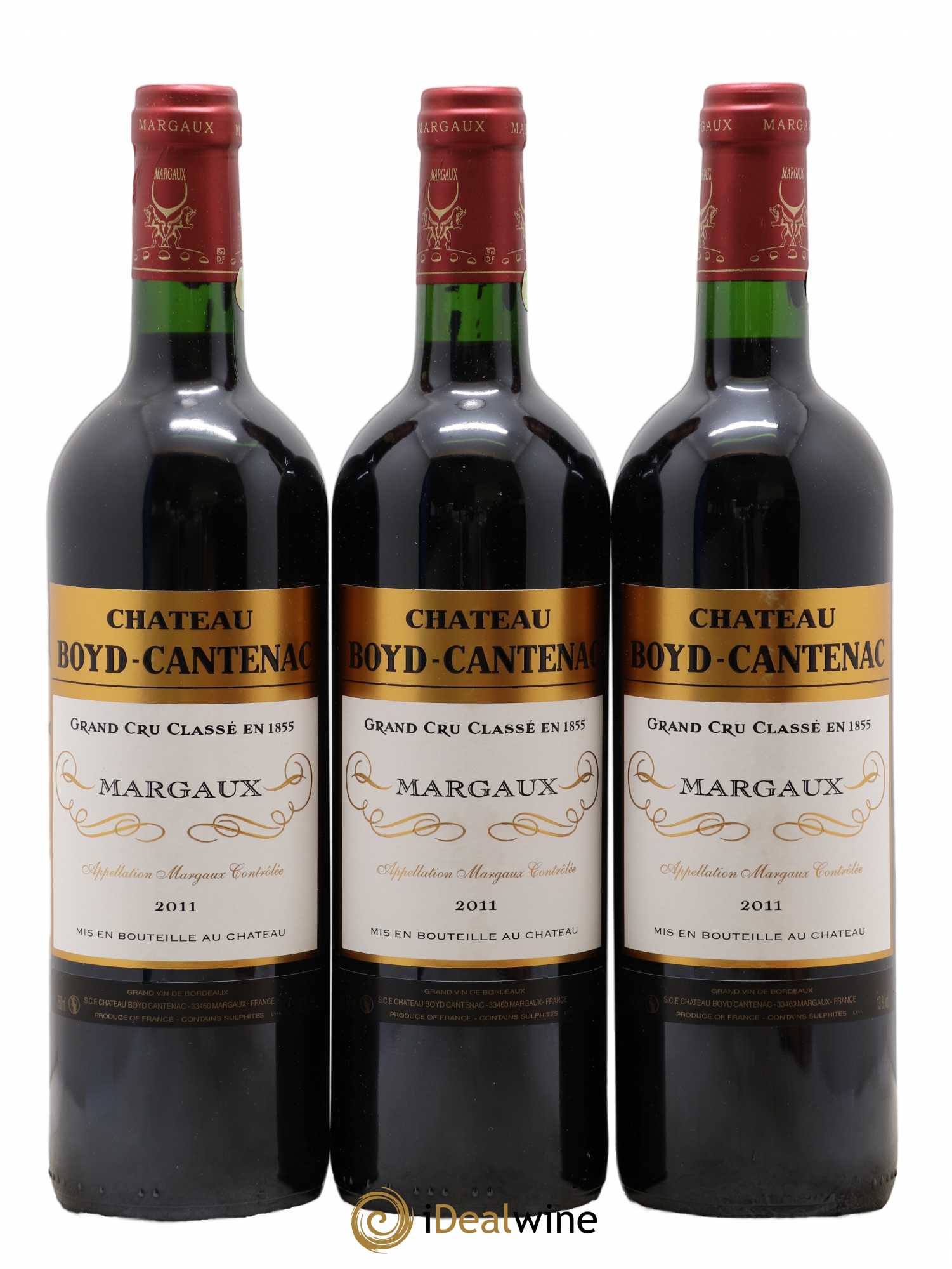 Château Boyd Cantenac 3ème Grand Cru Classé 2011 - Lot de 6 bouteilles - 1